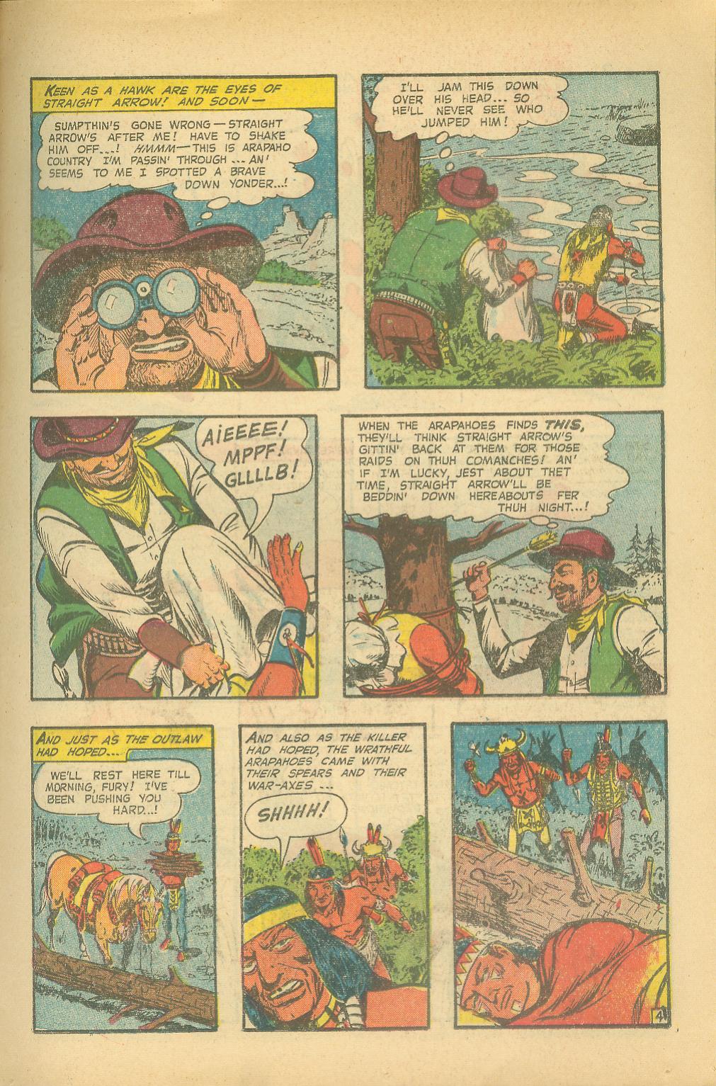 Read online Straight Arrow comic -  Issue #42 - 16