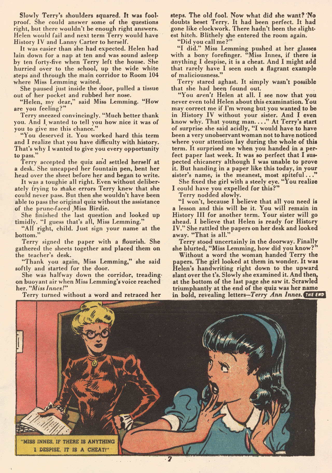 Read online Miss America Magazine comic -  Issue #34 - 6