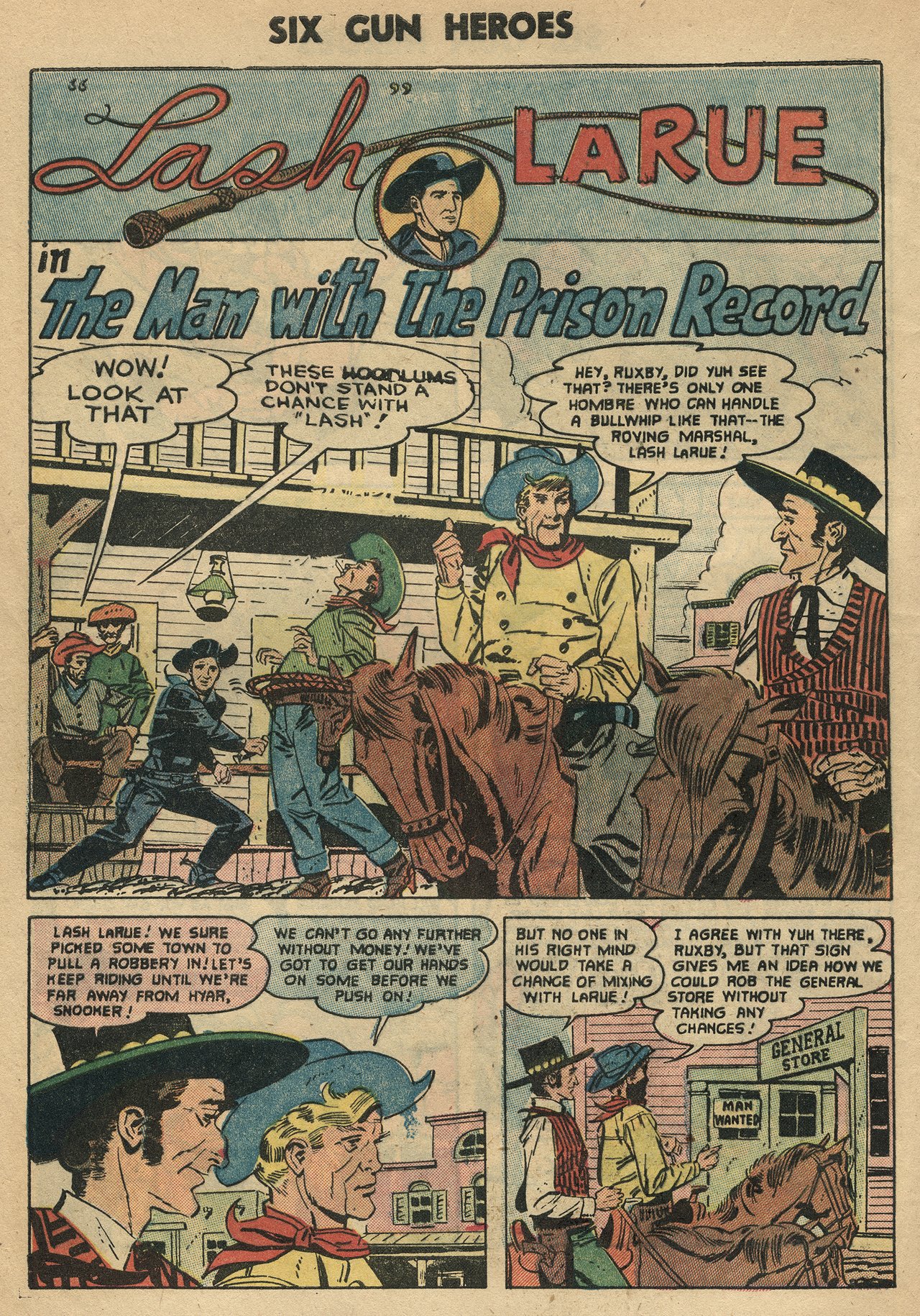 Read online Six-Gun Heroes comic -  Issue #35 - 28