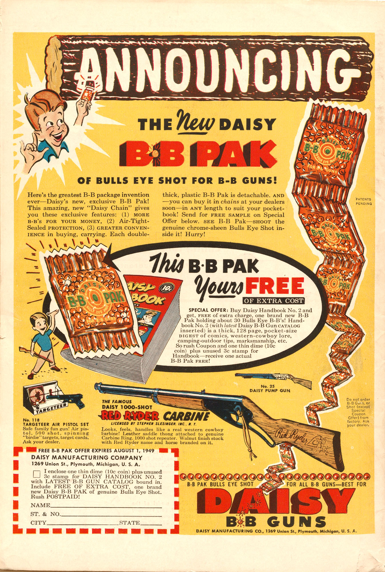 Read online Monte Hale Western comic -  Issue #37 - 36