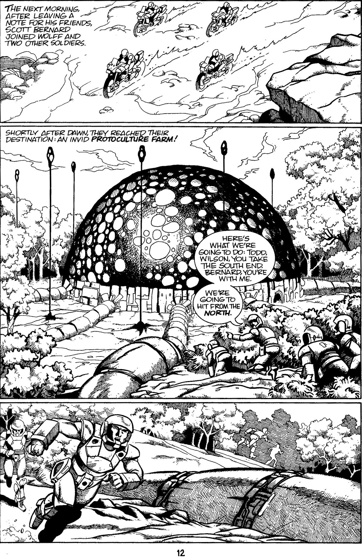 Read online Robotech: Invid War comic -  Issue #14 - 16