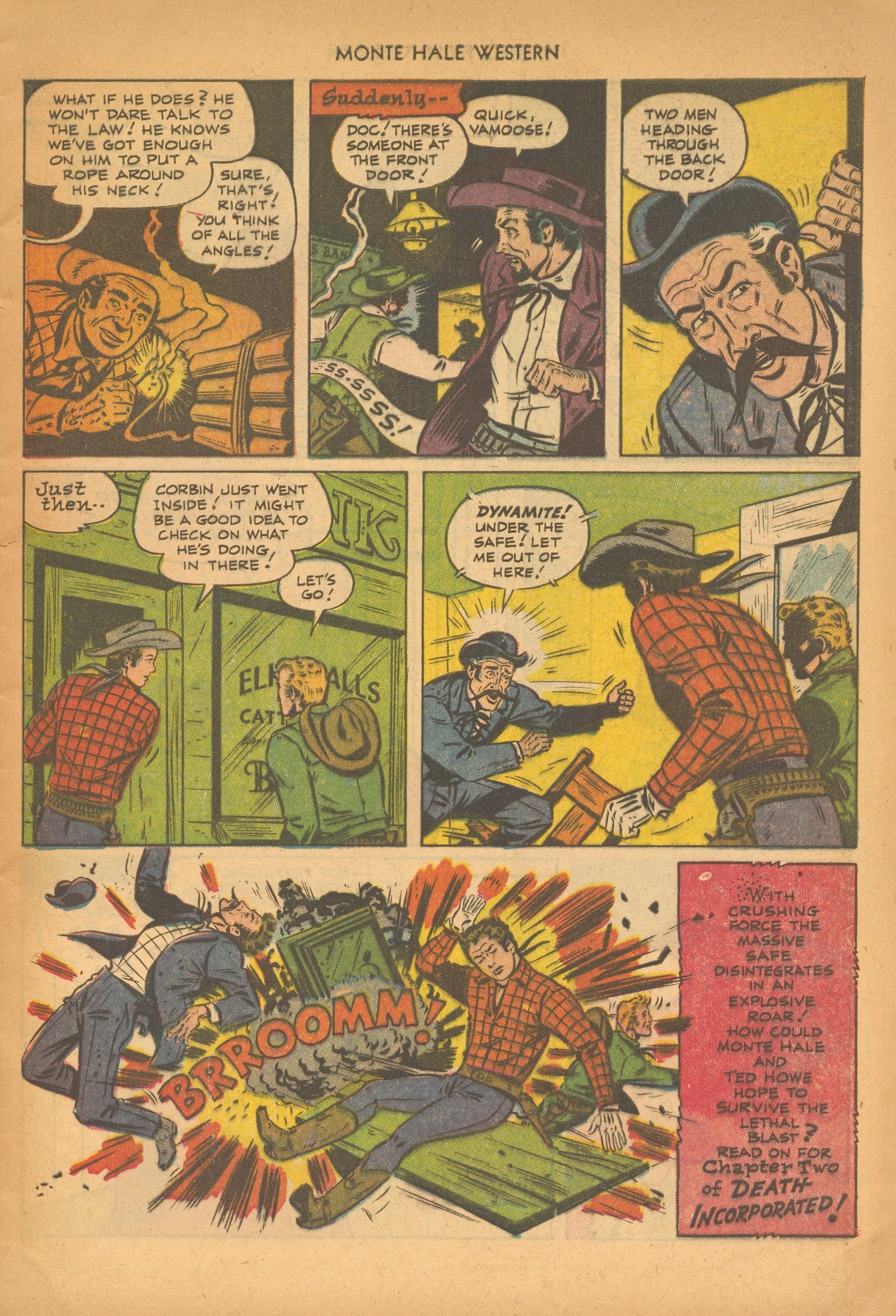 Read online Monte Hale Western comic -  Issue #76 - 9