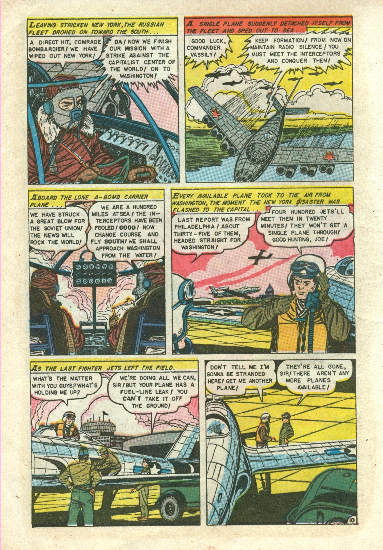 Read online Atomic War! comic -  Issue #1 - 12