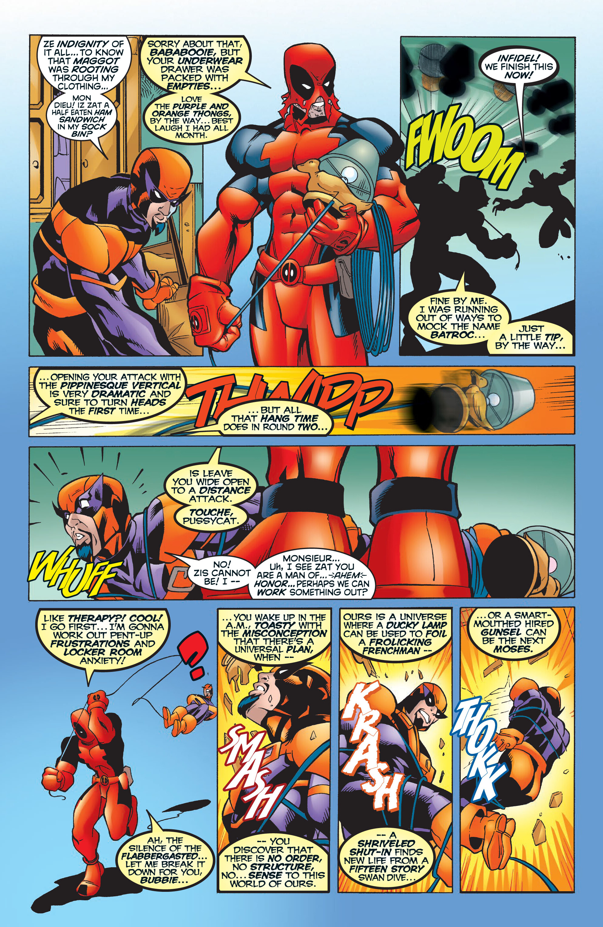 Read online Deadpool Epic Collection comic -  Issue # Drowning Man (Part 4) - 70