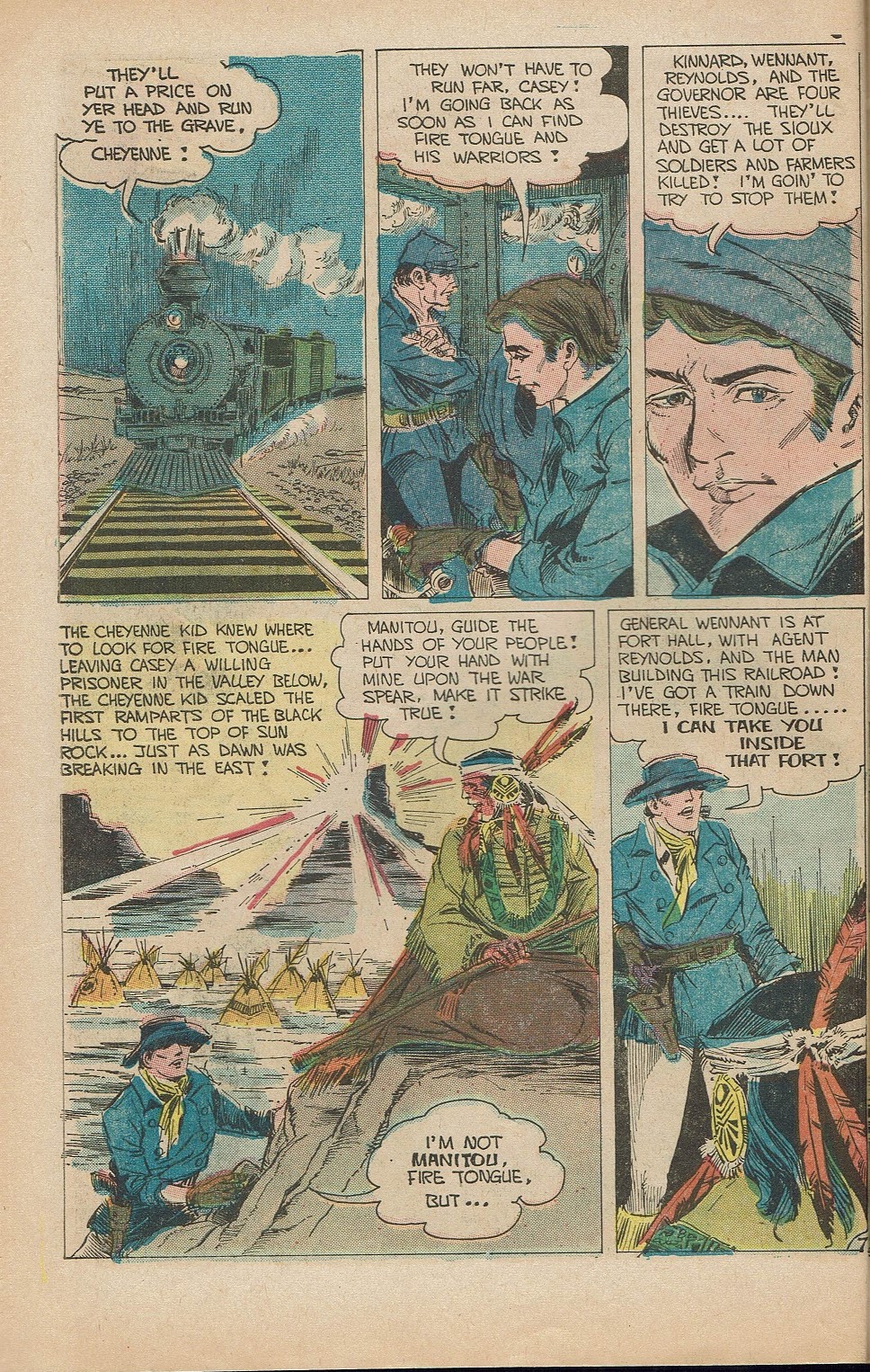 Read online Cheyenne Kid comic -  Issue #90 - 10