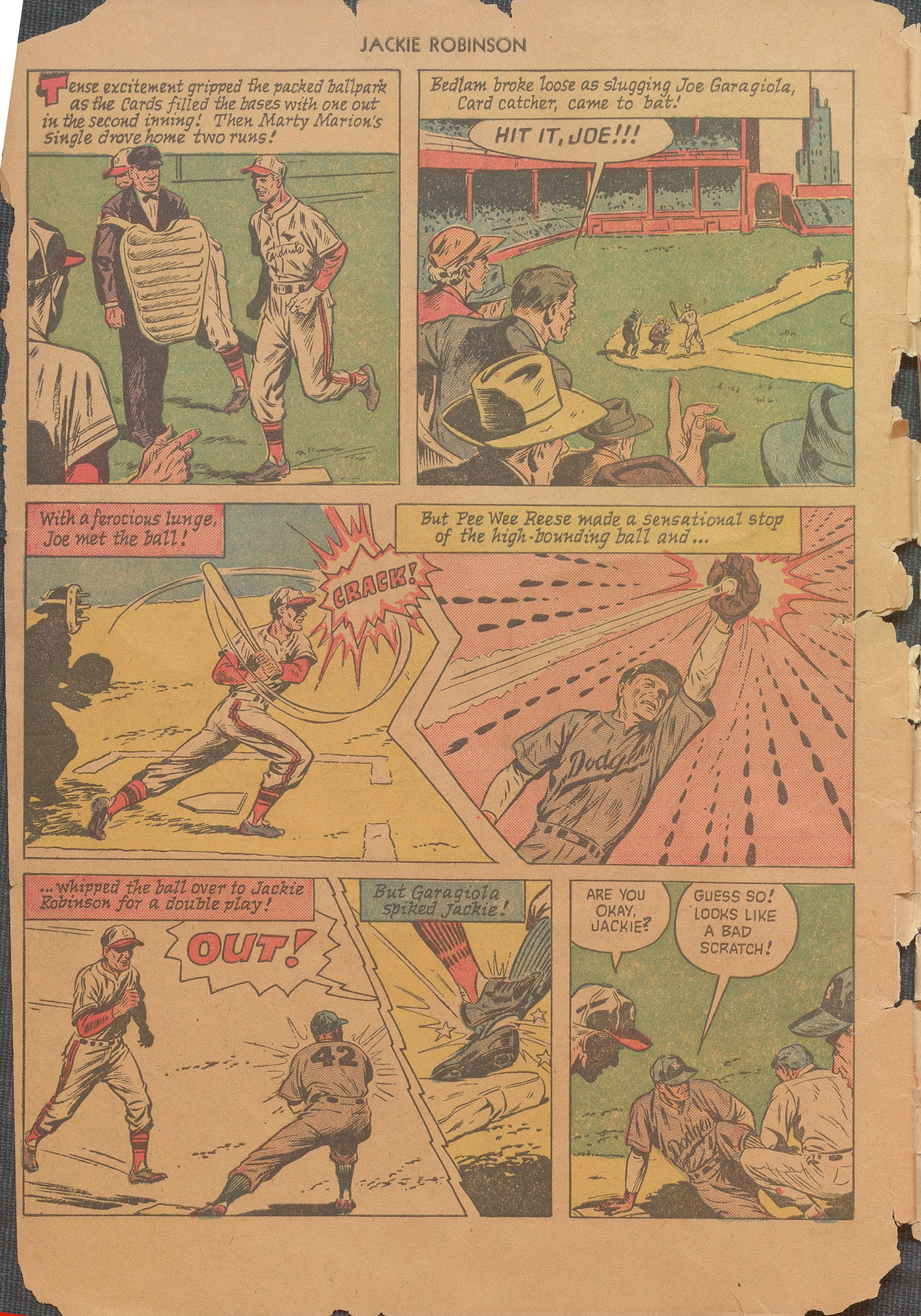 Read online Jackie Robinson comic -  Issue #2 - 4