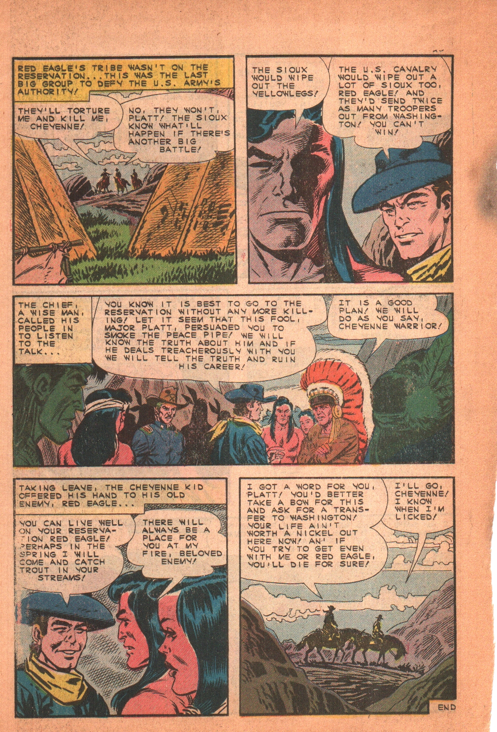 Read online Cheyenne Kid comic -  Issue #53 - 22