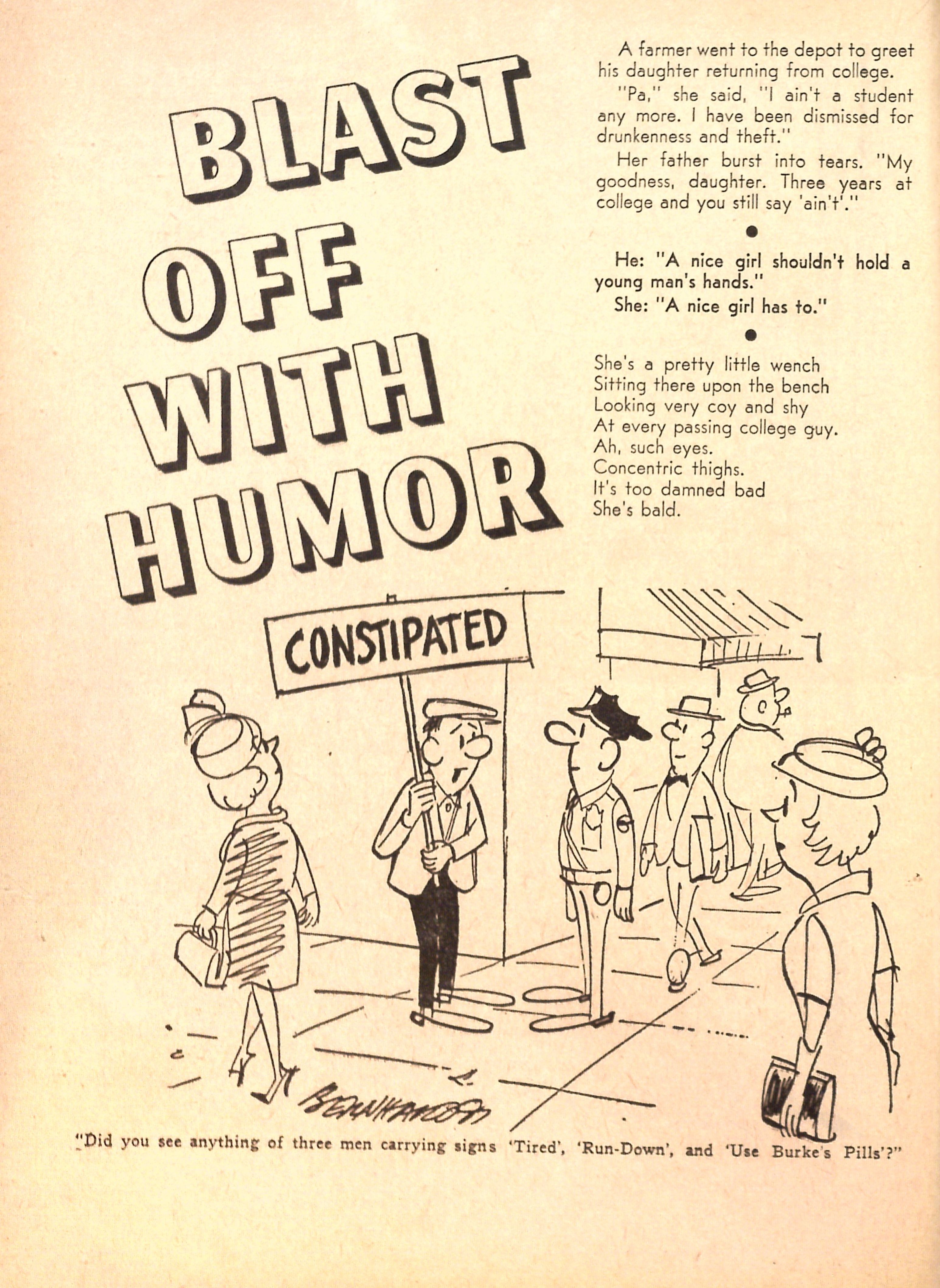 Read online Cartoons and Gags comic -  Issue #40 - 32