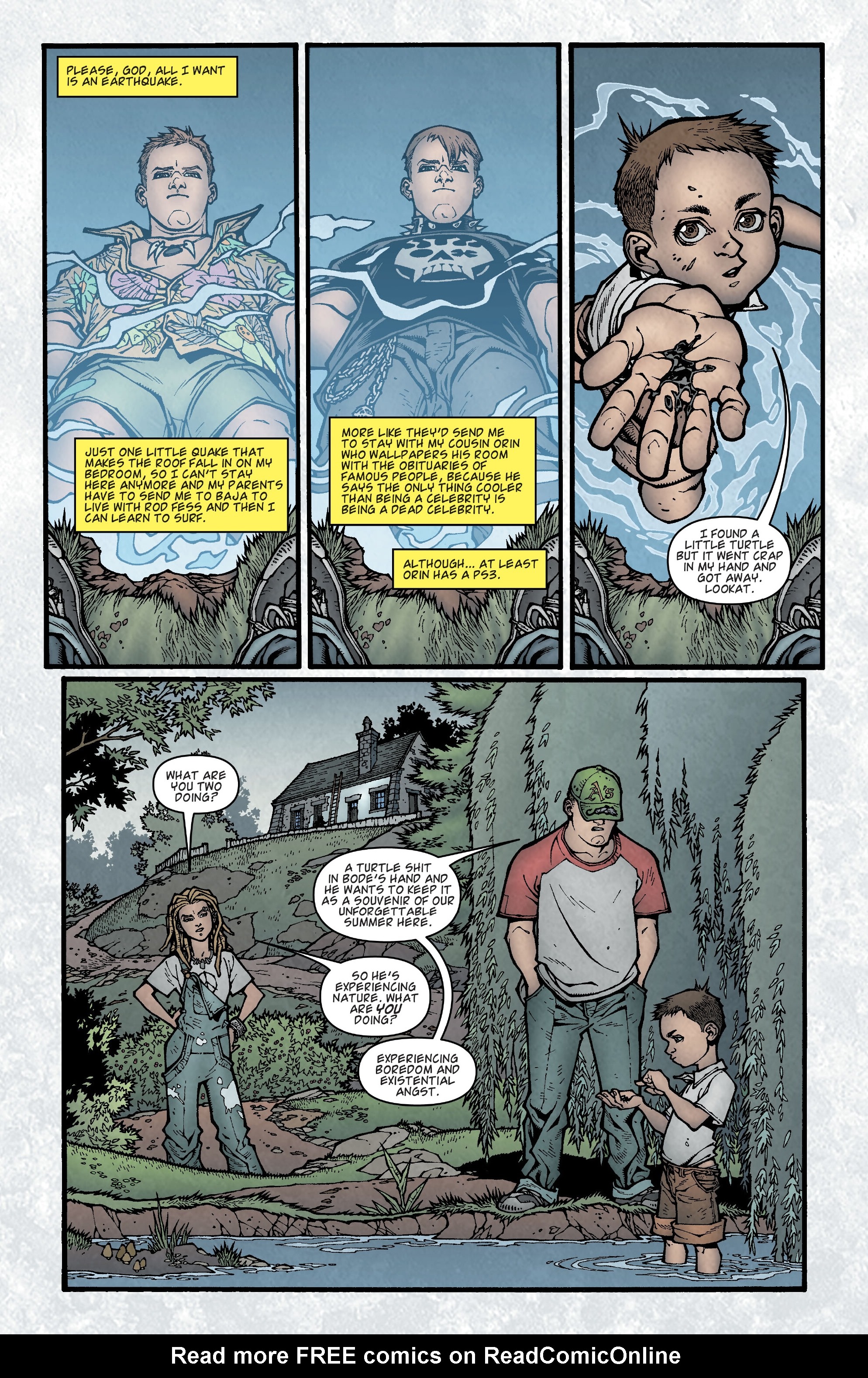 Read online Locke & Key: Welcome To Lovecraft #1: 15th Anniversary Edition comic -  Issue #1: 15th Anniversary Edition Full - 6