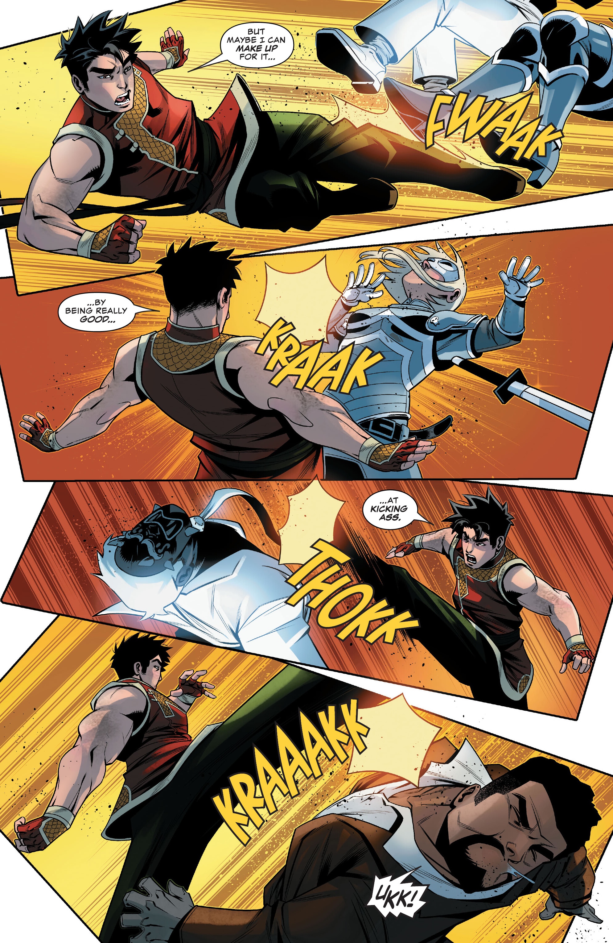 Read online Deadly Hands of Kung Fu: Gang War comic -  Issue #2 - 17