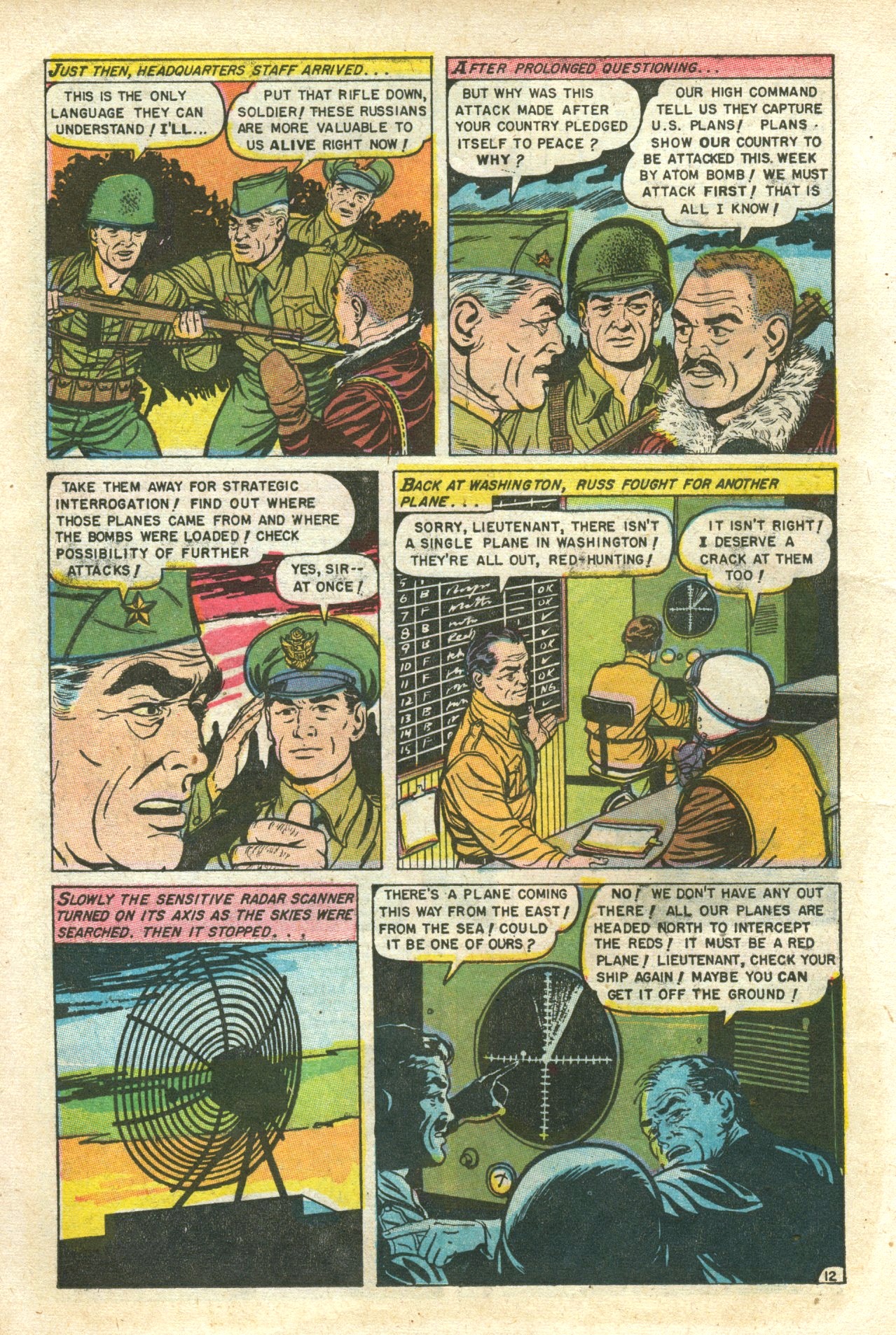 Read online Atomic War! comic -  Issue #1 - 14