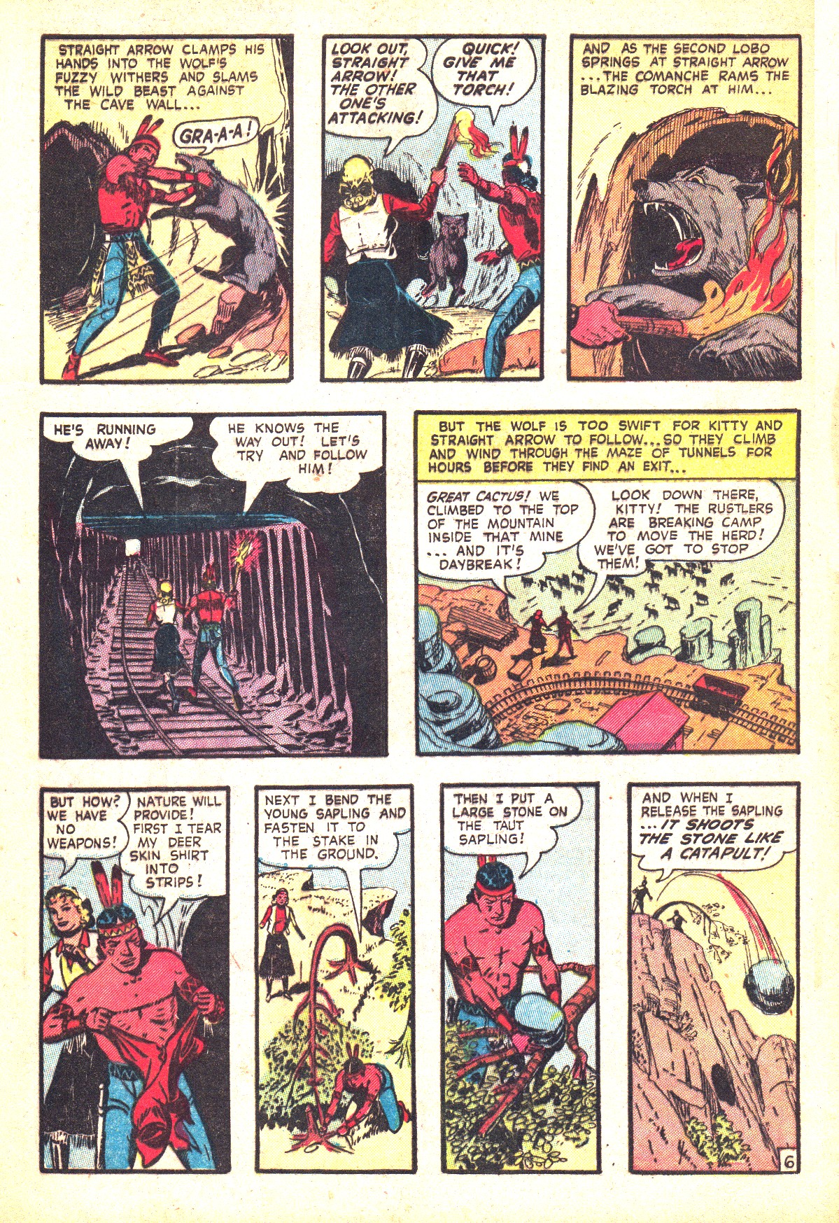 Read online Straight Arrow comic -  Issue #38 - 8