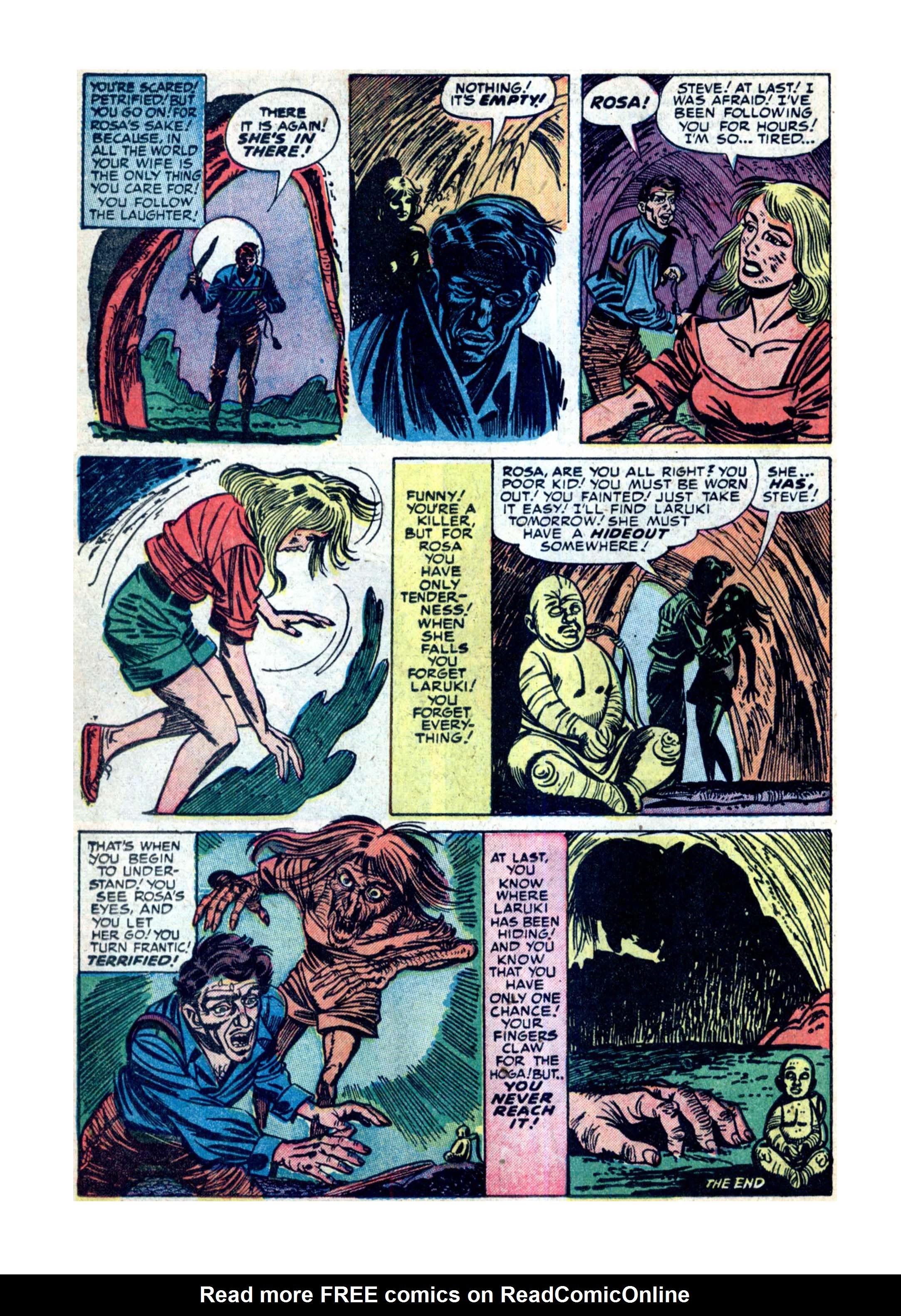 Read online Black Magic (1950) comic -  Issue #33 - 18