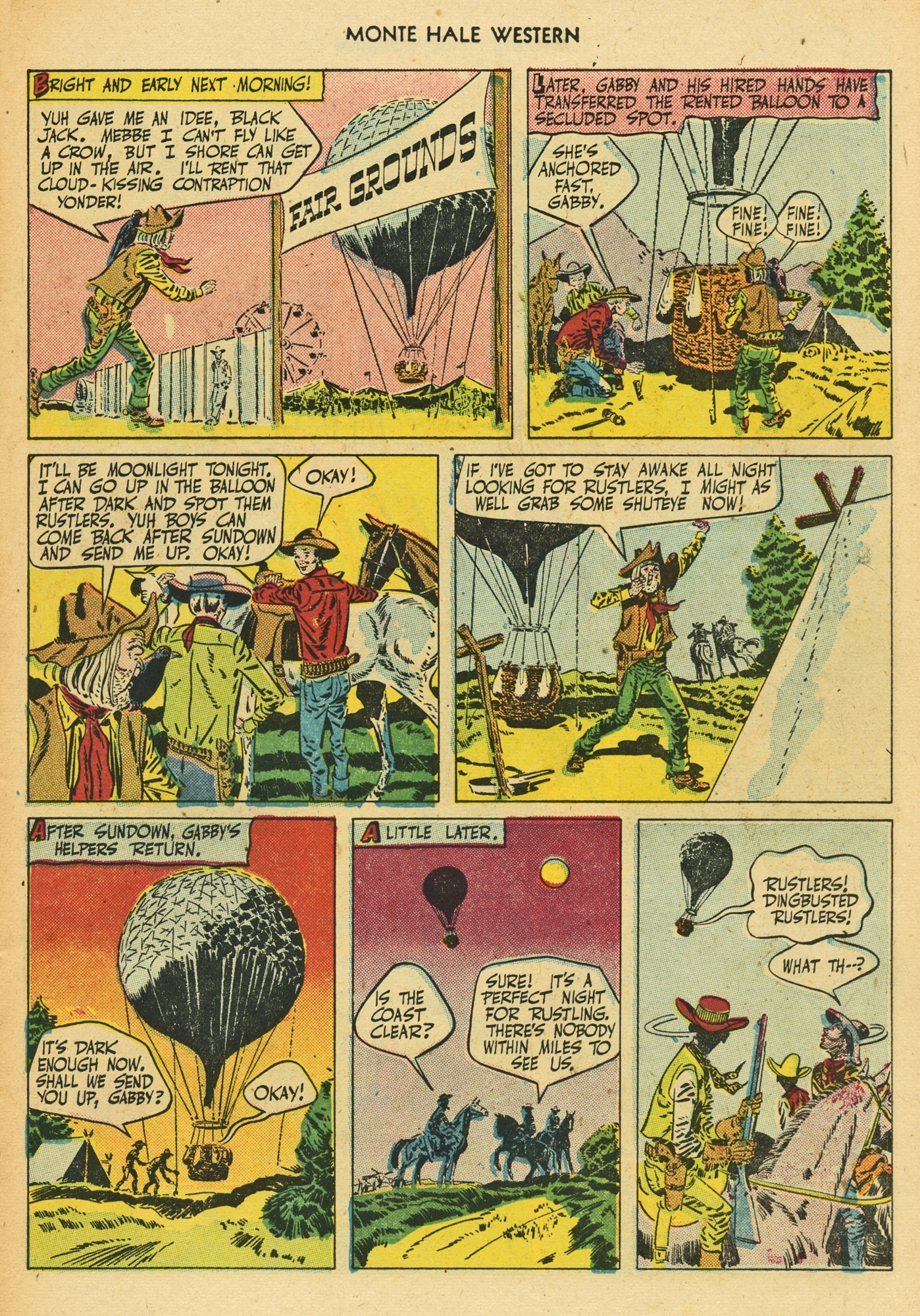 Read online Monte Hale Western comic -  Issue #60 - 11