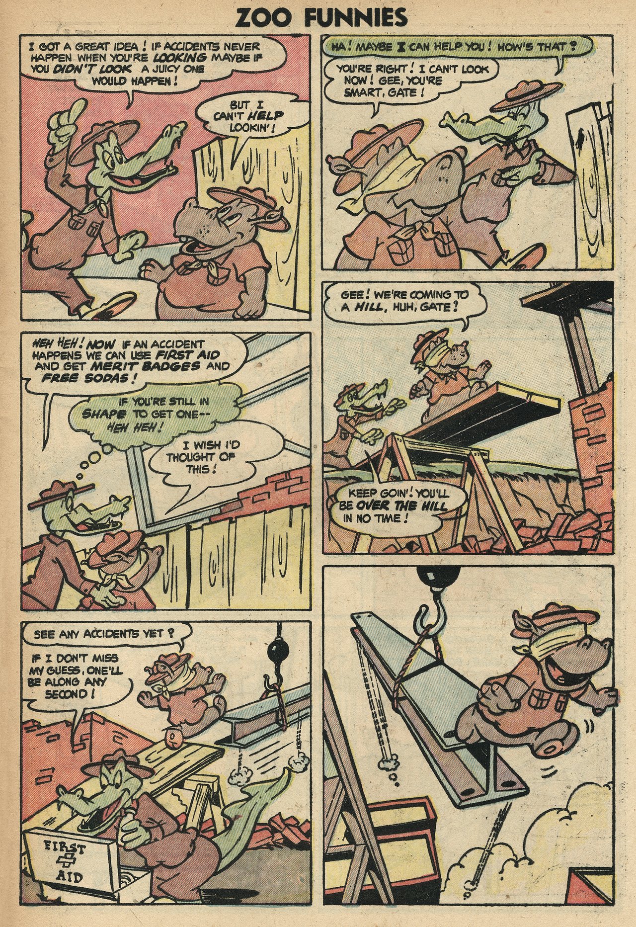 Read online Zoo Funnies comic -  Issue #5 - 5