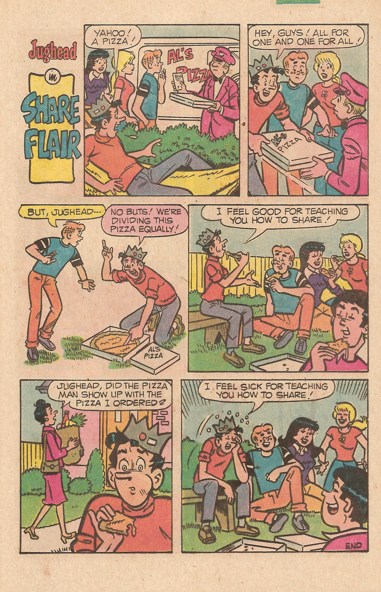 Read online Jughead's Jokes comic -  Issue #70 - 29