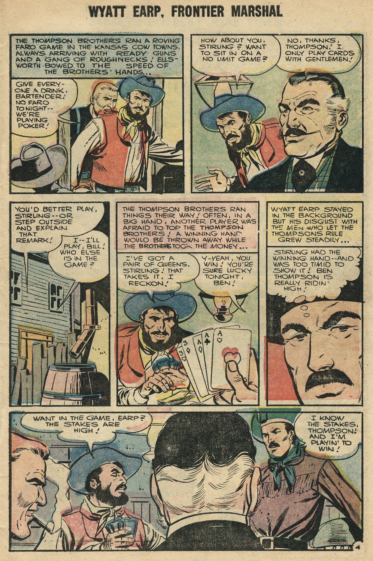 Read online Wyatt Earp Frontier Marshal comic -  Issue #12 - 7