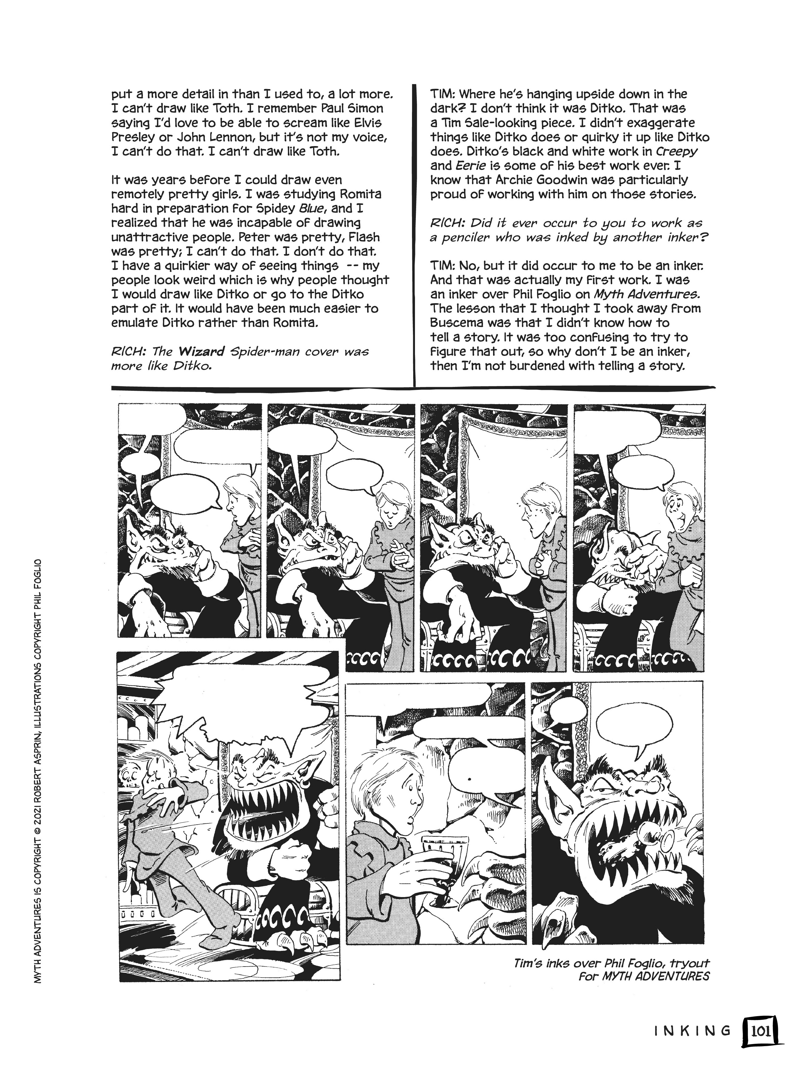Read online Drawing Heroes in the Backyard: Tim Sale Black and White, Revised and Expanded comic -  Issue # TPB (Part 1) - 90