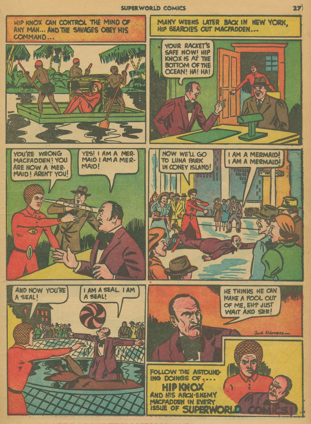 Read online Superworld Comics comic -  Issue #3 - 29