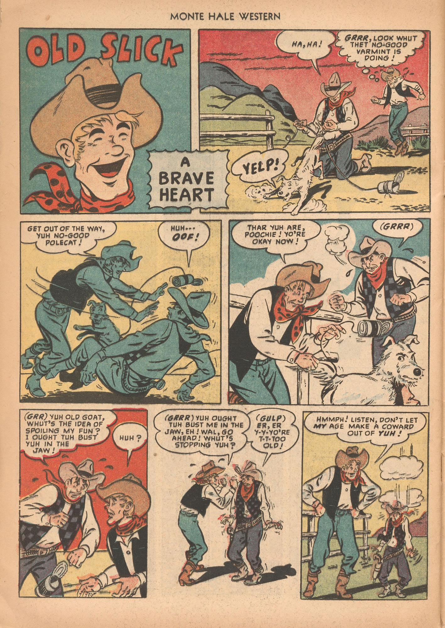 Read online Monte Hale Western comic -  Issue #43 - 40