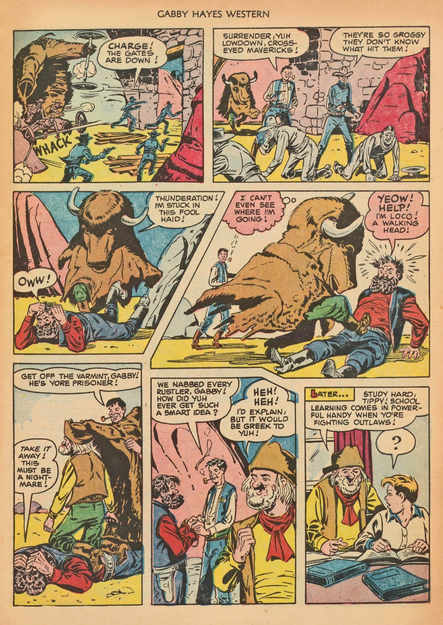 Read online Gabby Hayes Western comic -  Issue #32 - 9