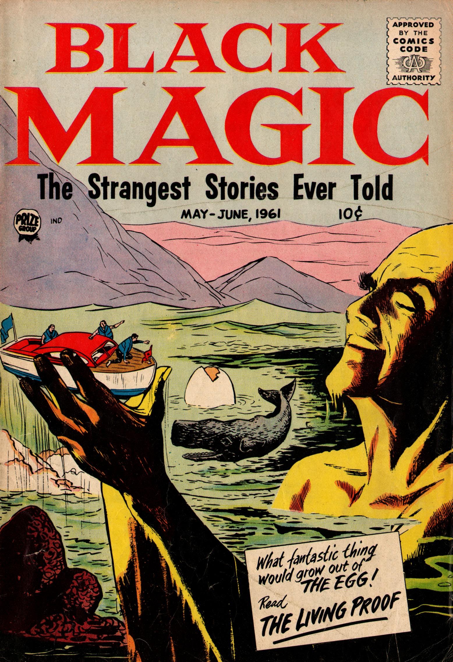 Read online Black Magic (1950) comic -  Issue #47 - 1