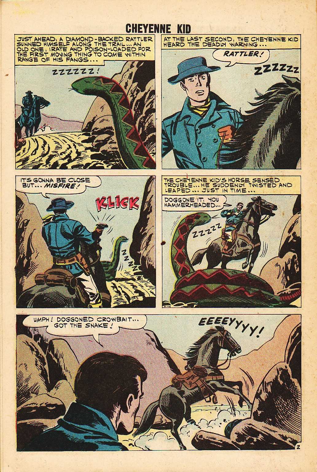 Read online Cheyenne Kid comic -  Issue #29 - 12