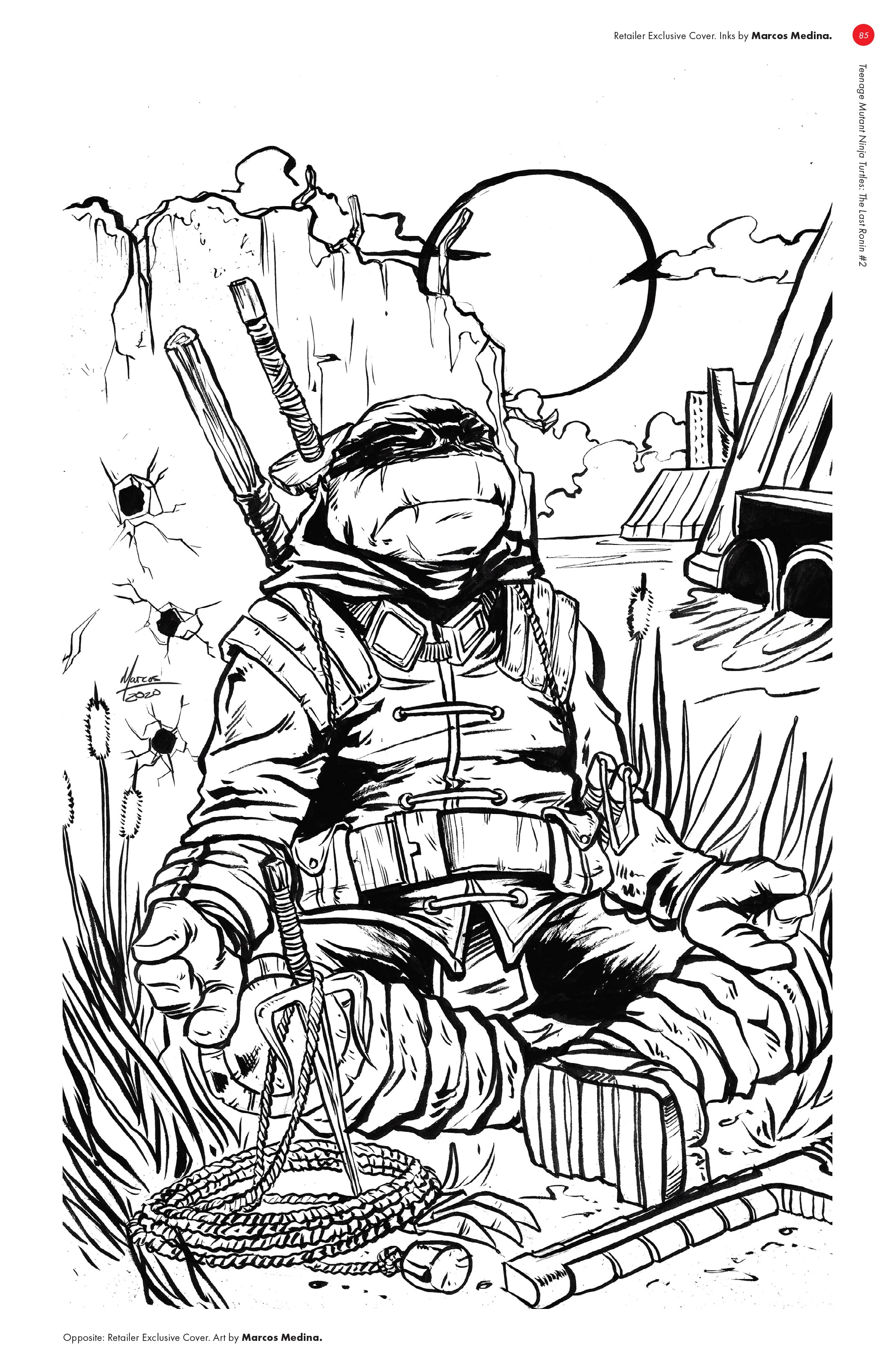 Read online Teenage Mutant Ninja Turtles: The Last Ronin - The Covers comic -  Issue # TPB (Part 1) - 83