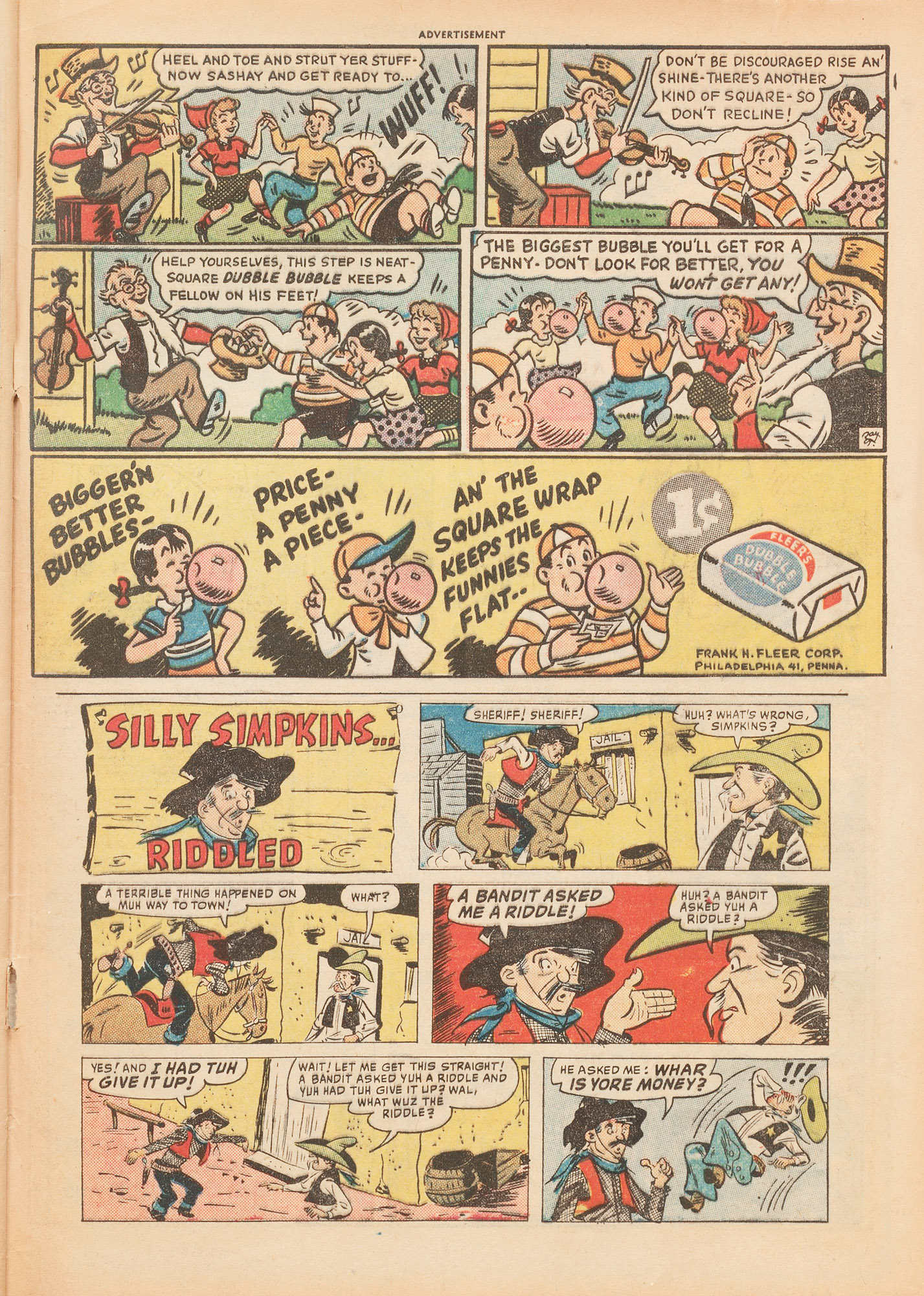 Read online Lash Larue Western (1949) comic -  Issue #7 - 49
