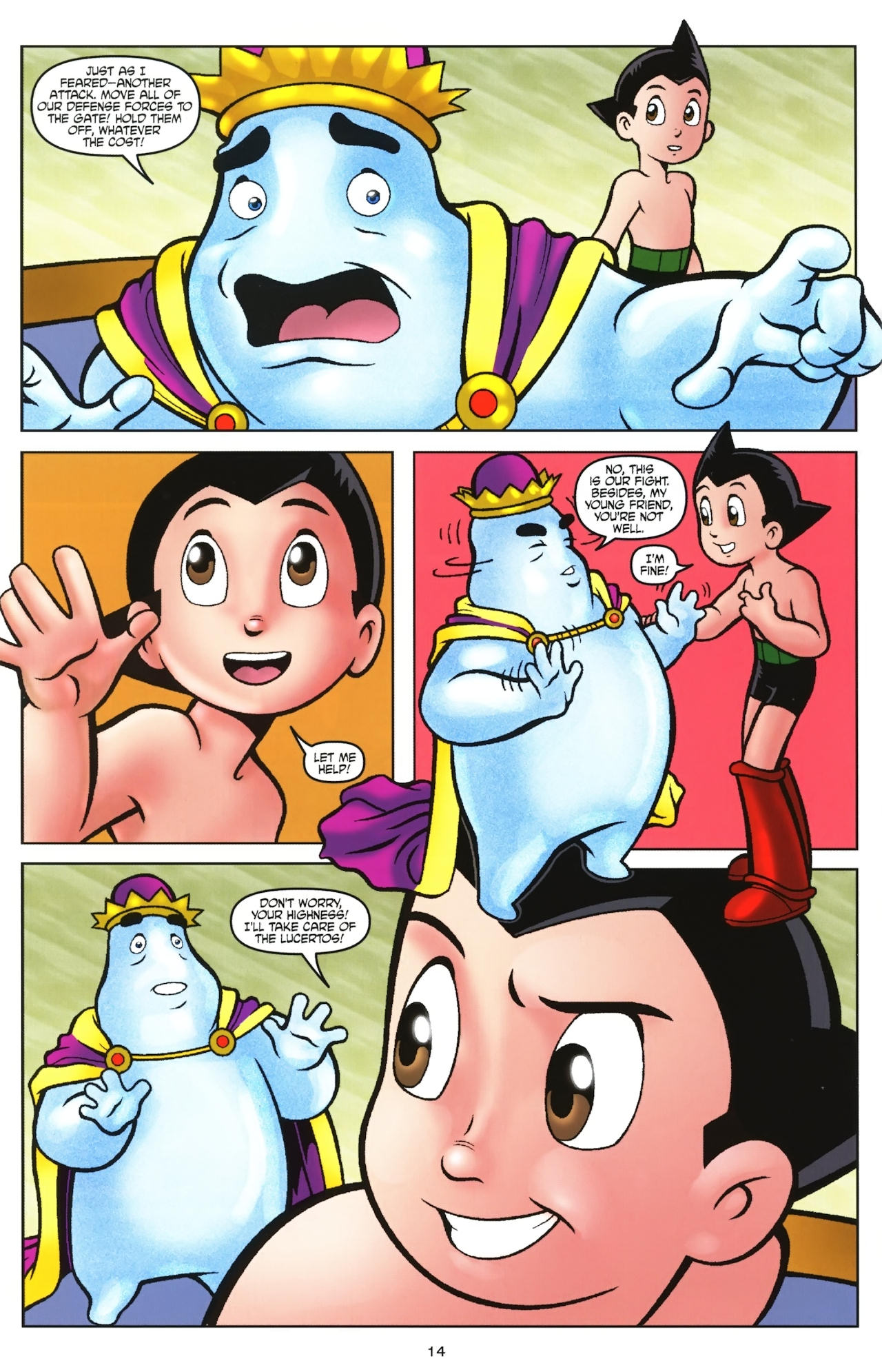 Read online Astro Boy: The Movie: Official Movie Prequel comic -  Issue #2 - 15