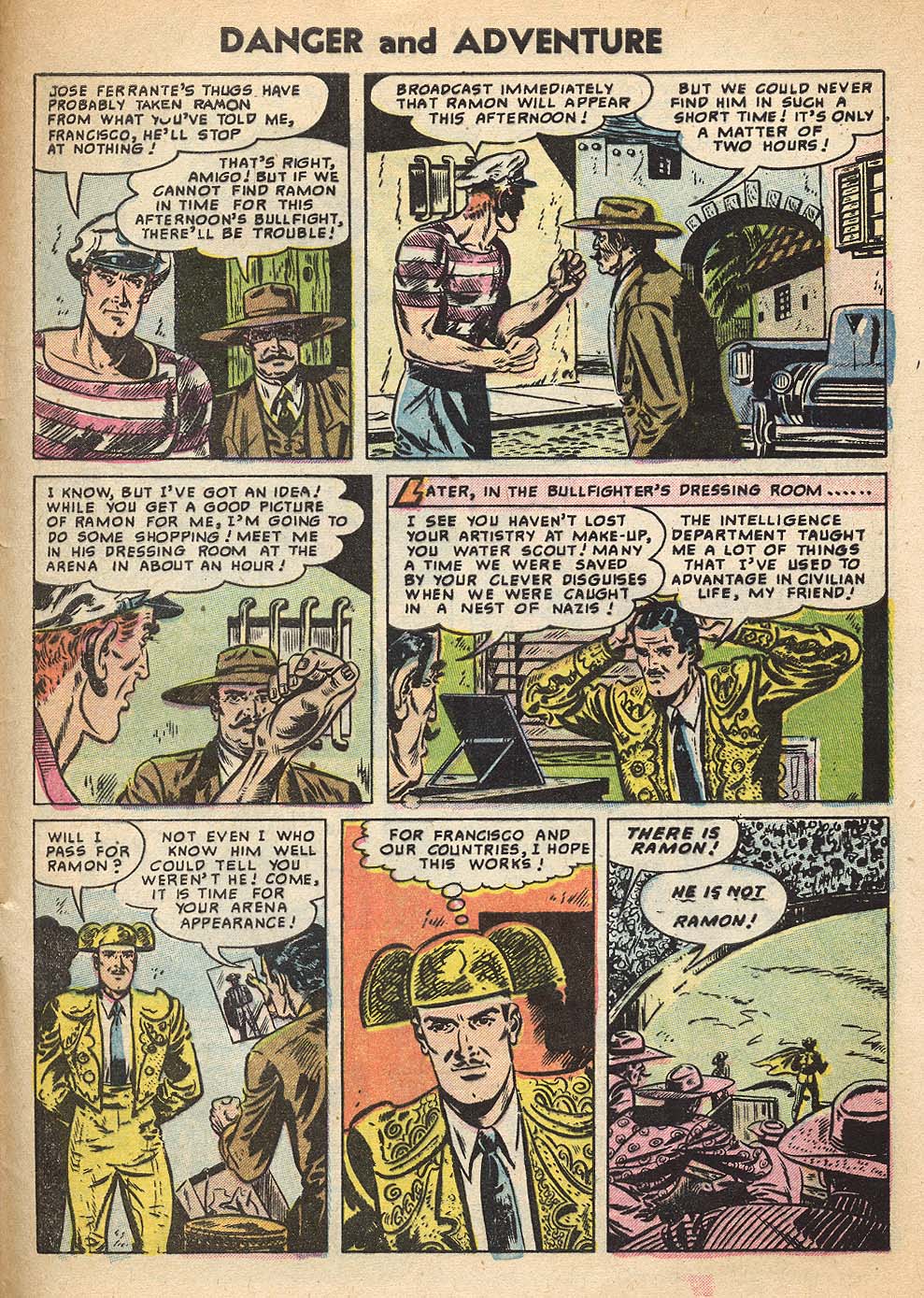 Read online Danger and Adventure comic -  Issue #26 - 29