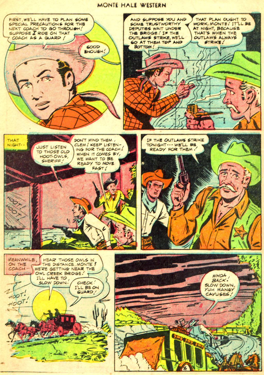 Read online Monte Hale Western comic -  Issue #61 - 6