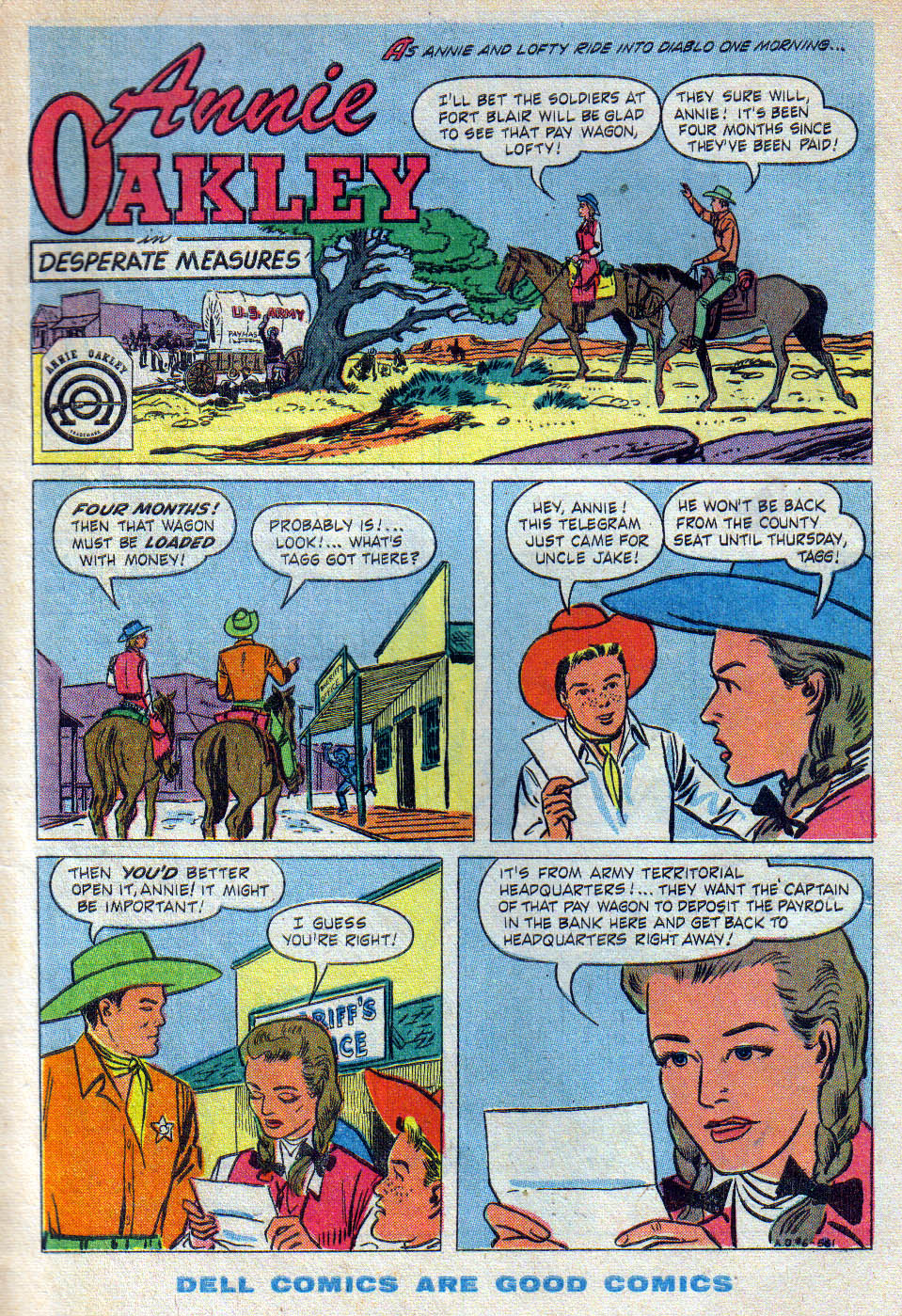 Read online Annie Oakley & Tagg comic -  Issue #6 - 3
