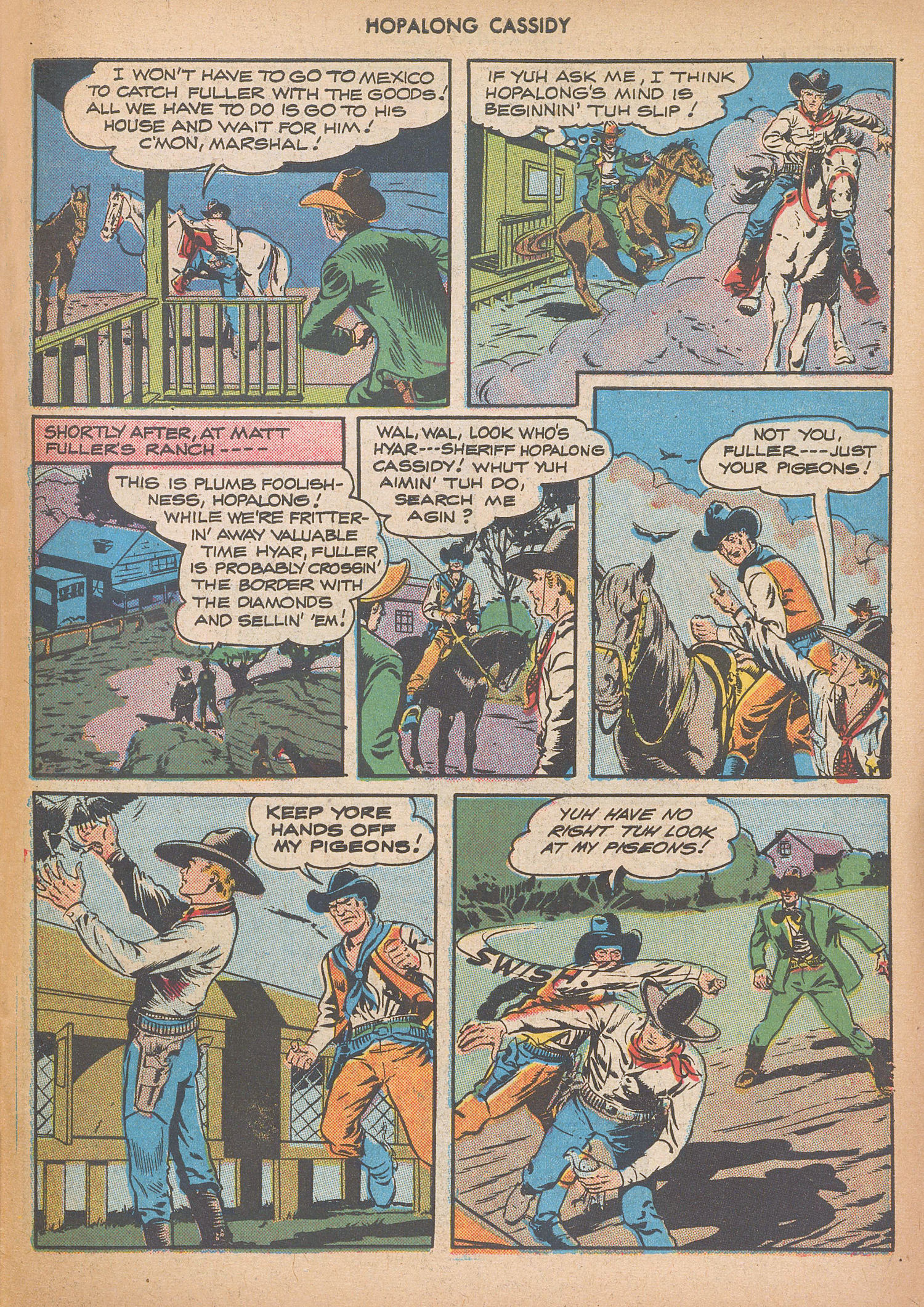Read online Hopalong Cassidy comic -  Issue #17 - 47