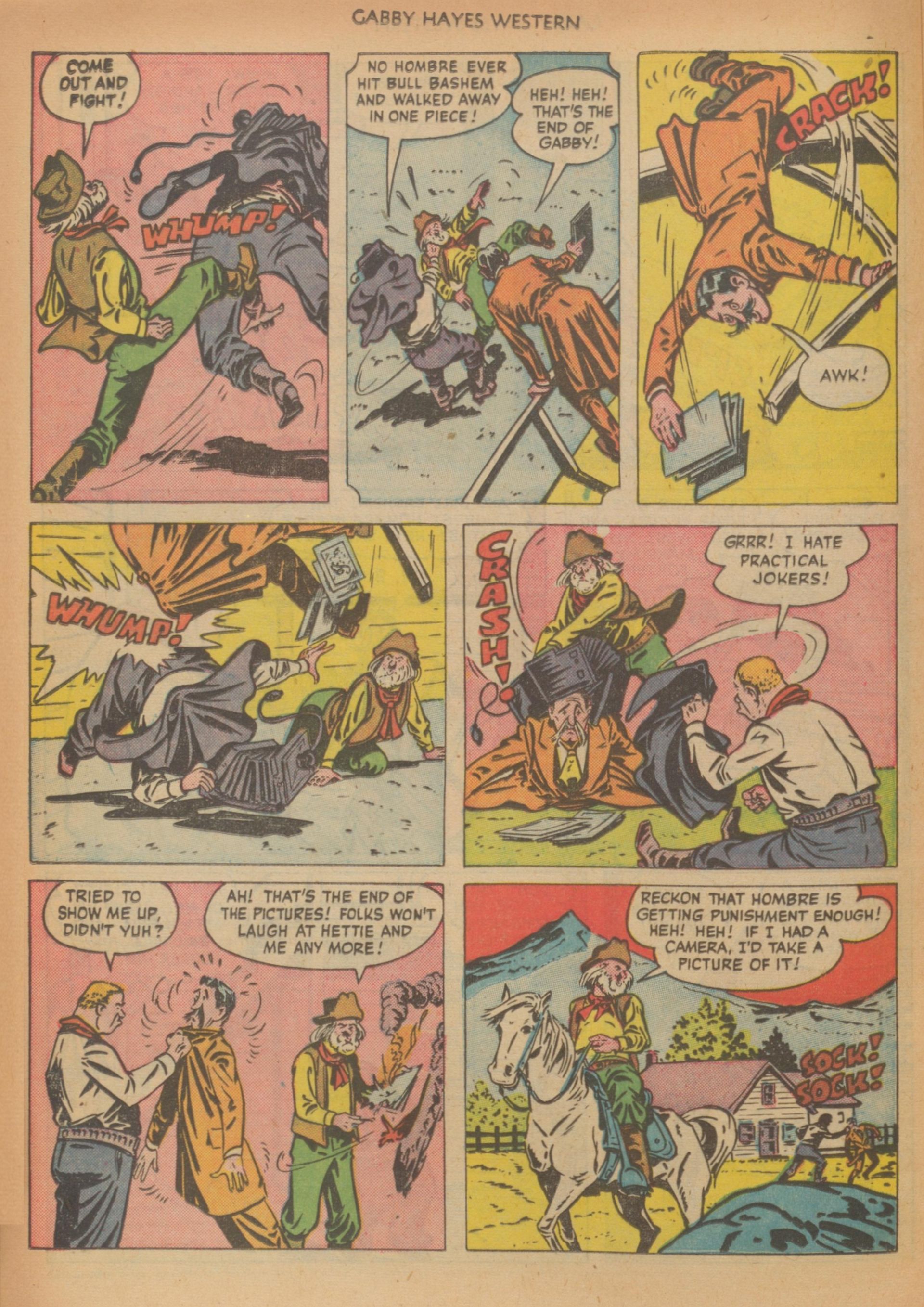 Read online Gabby Hayes Western comic -  Issue #29 - 28