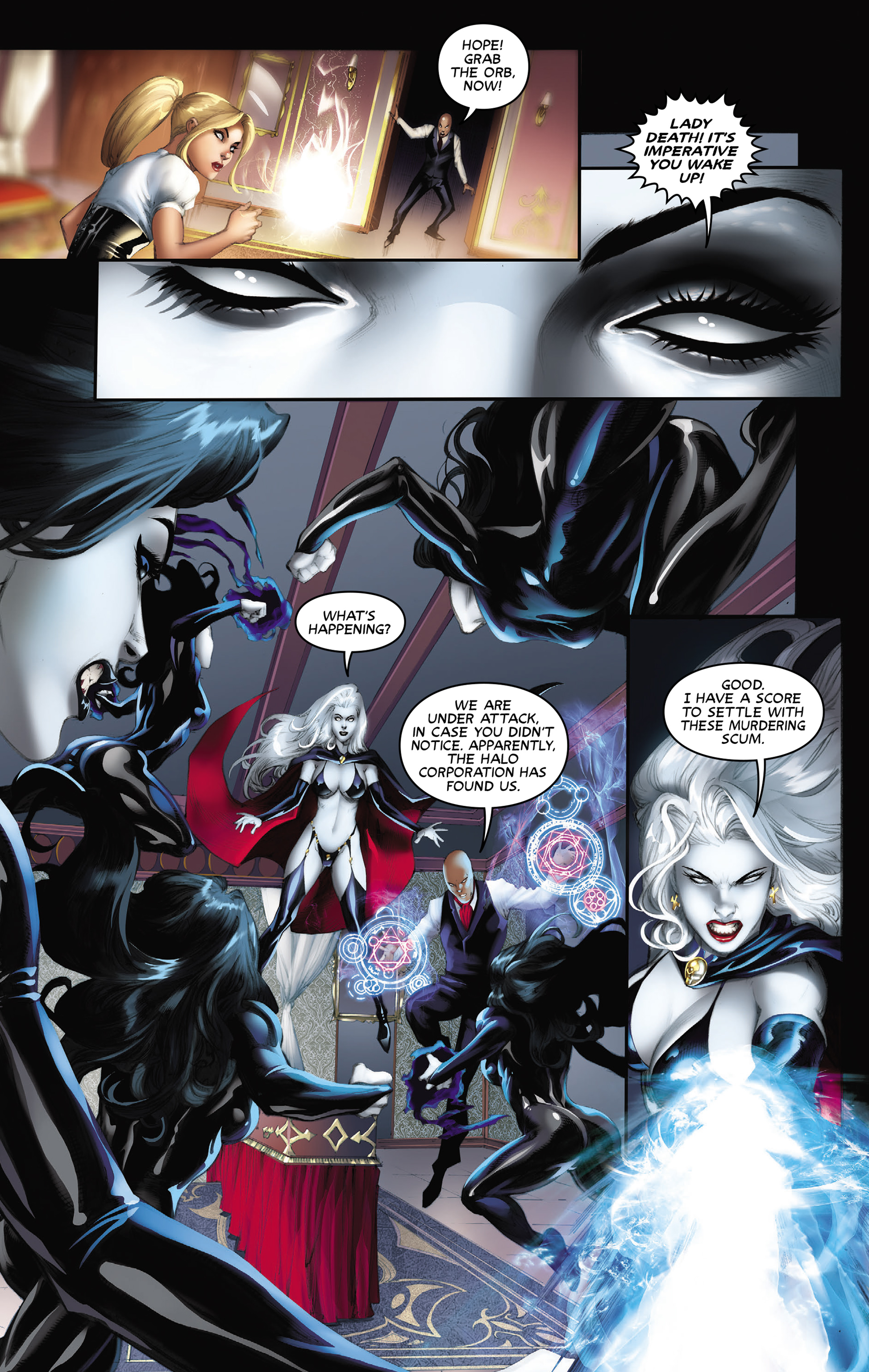 Read online Lady Death: Cataclysmic Majesty comic -  Issue # Full - 31