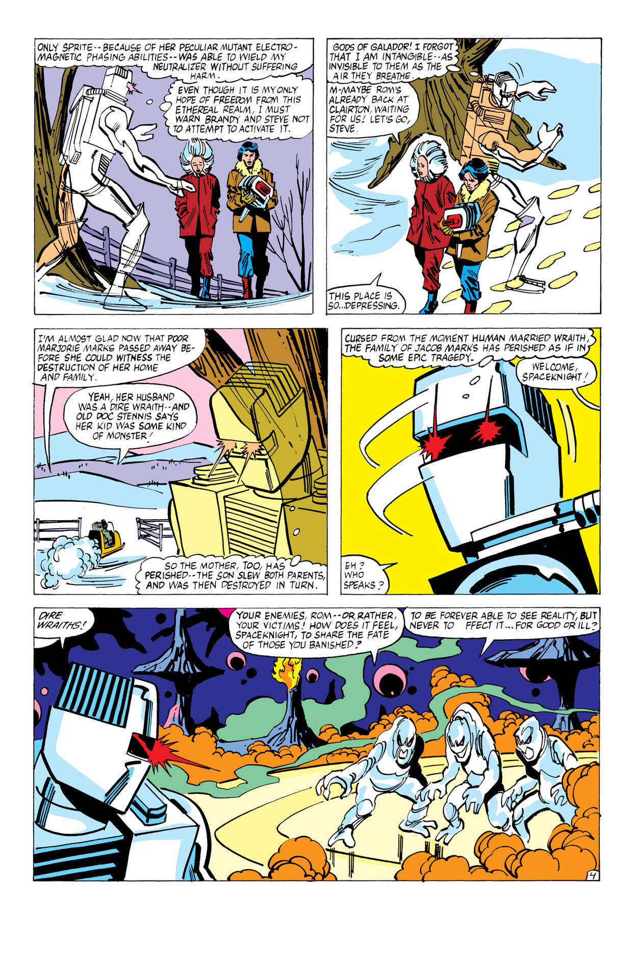 Read online Rom: The Original Marvel Years Omnibus comic -  Issue # TPB (Part 4) - 95