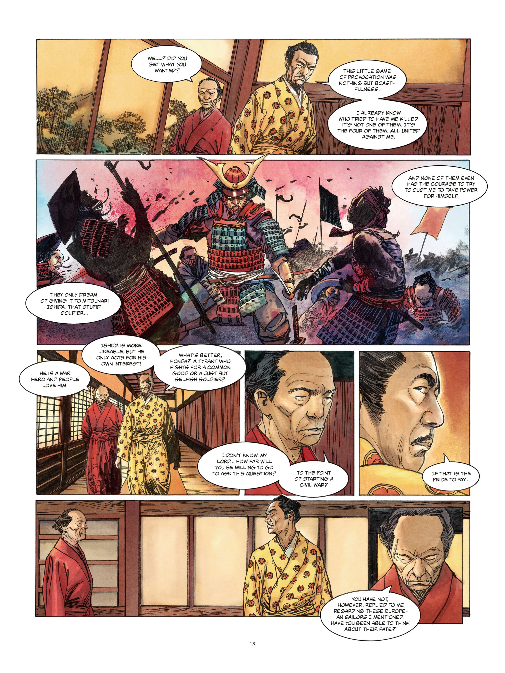 Read online William Adams, Samuraj comic -  Issue #1 - 18
