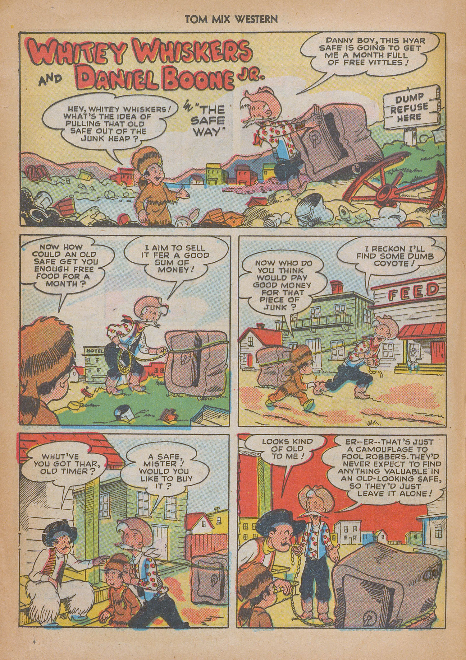 Read online Tom Mix Western (1948) comic -  Issue #14 - 12