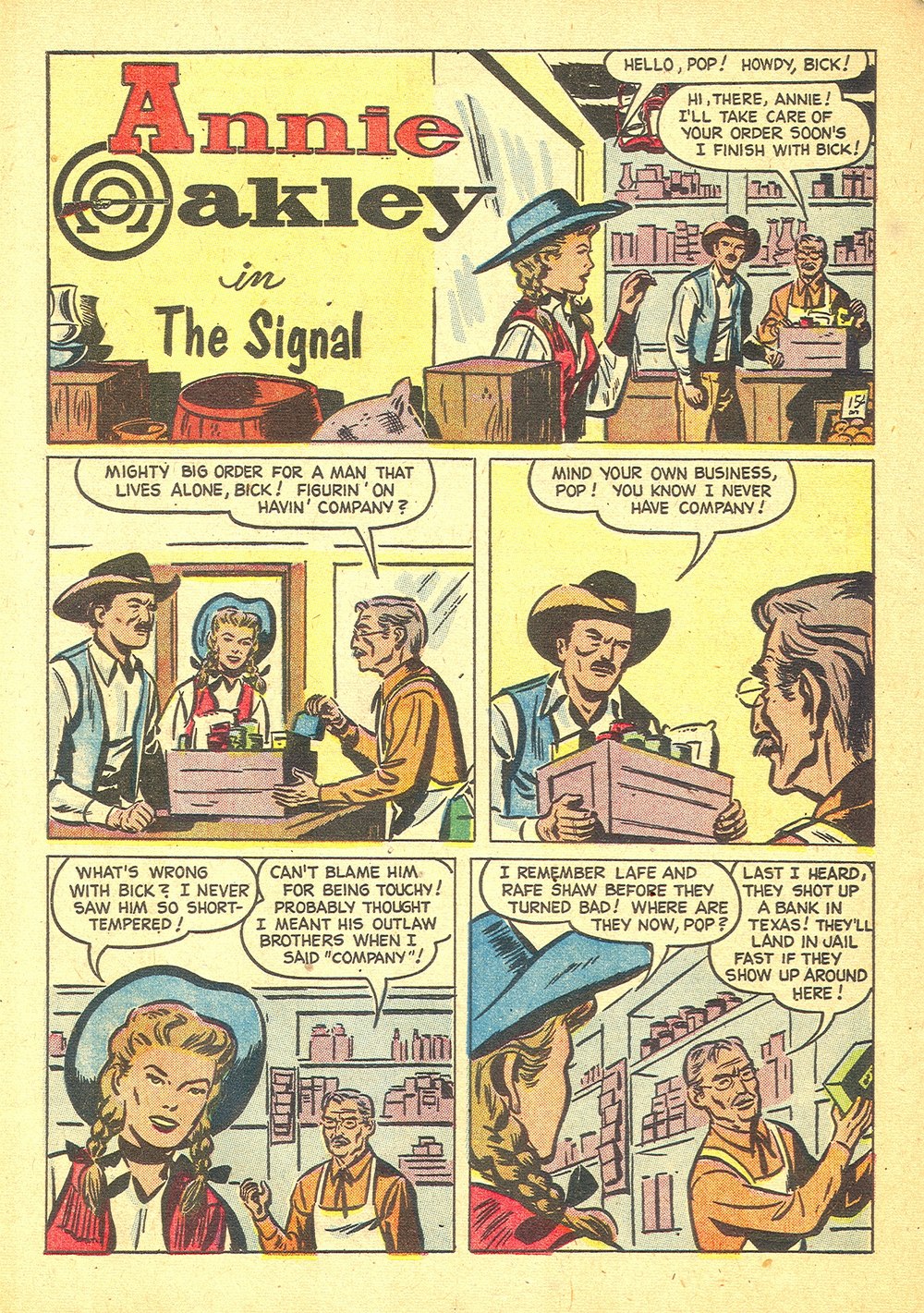 Read online Annie Oakley & Tagg comic -  Issue #4 - 26