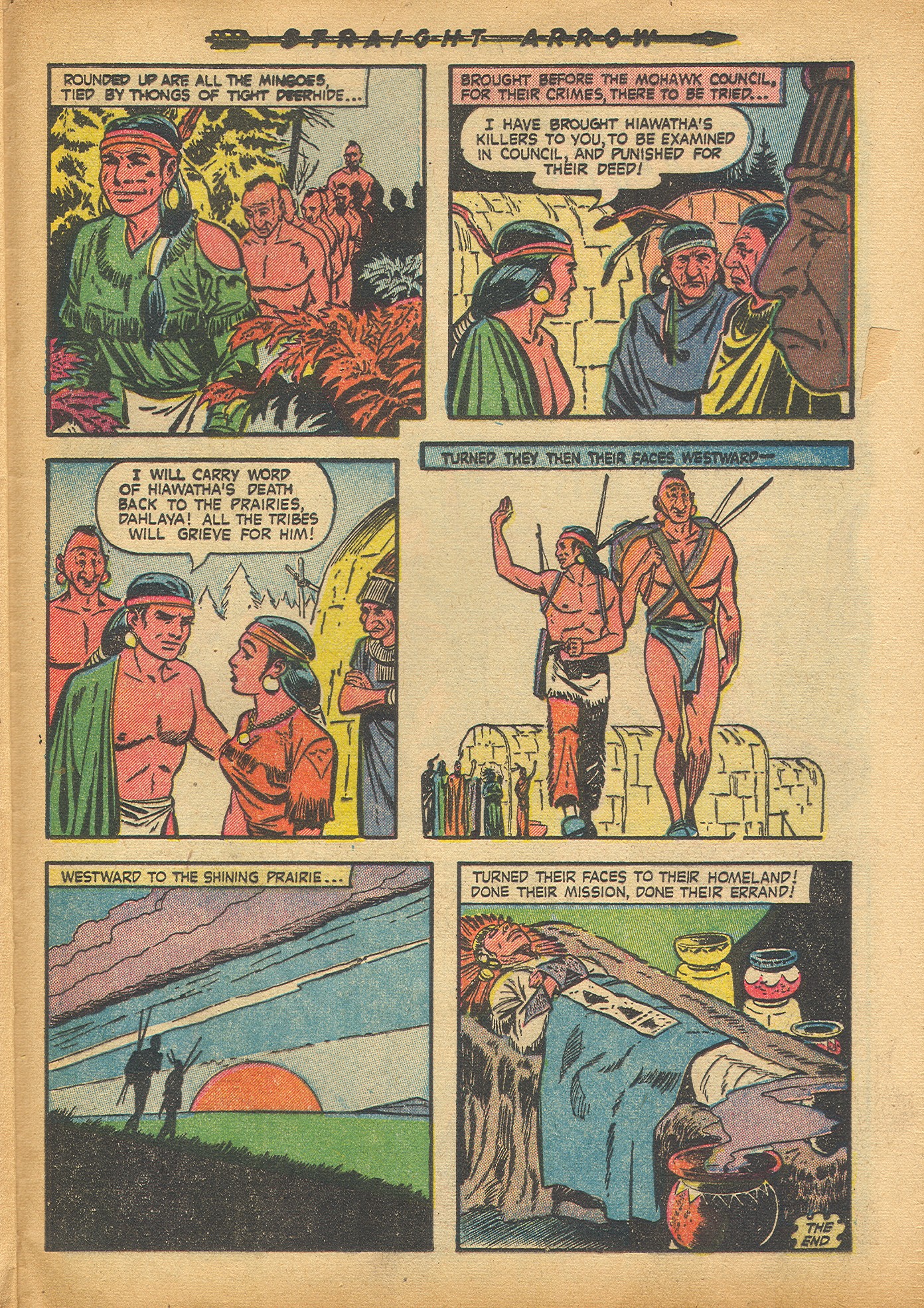 Read online Straight Arrow comic -  Issue #25 - 25