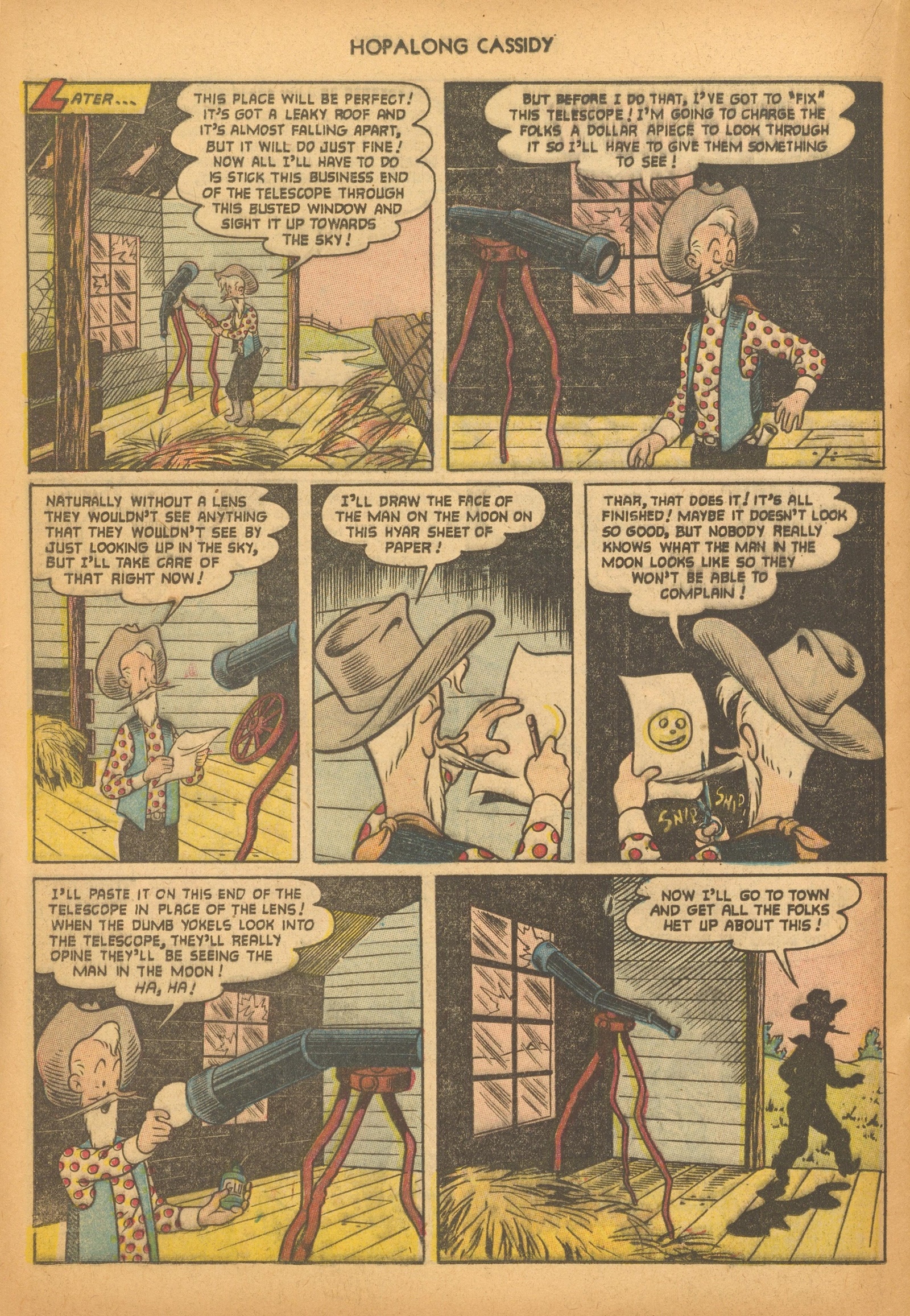 Read online Hopalong Cassidy comic -  Issue #81 - 20