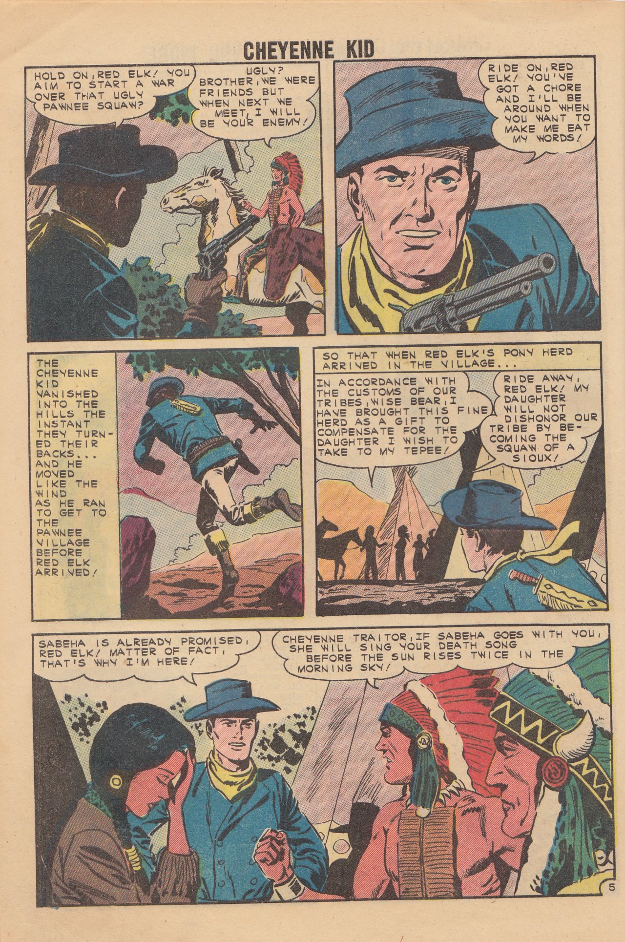 Read online Cheyenne Kid comic -  Issue #33 - 8