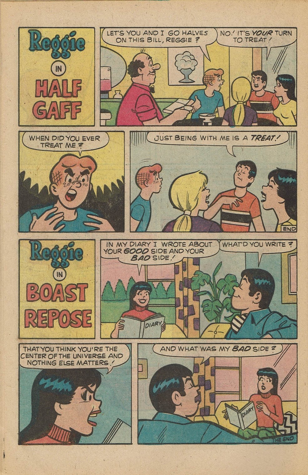 Read online Reggie's Wise Guy Jokes comic -  Issue #38 - 16