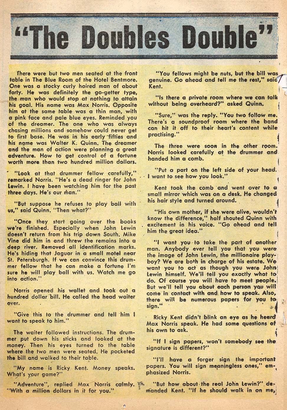 Read online Danger and Adventure comic -  Issue #27 - 18