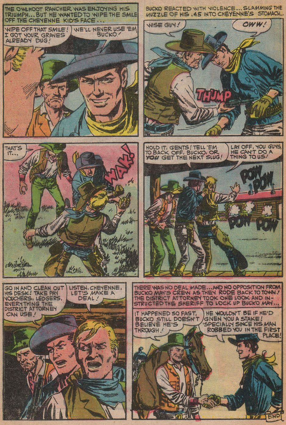 Read online Gunfighters comic -  Issue #65 - 32