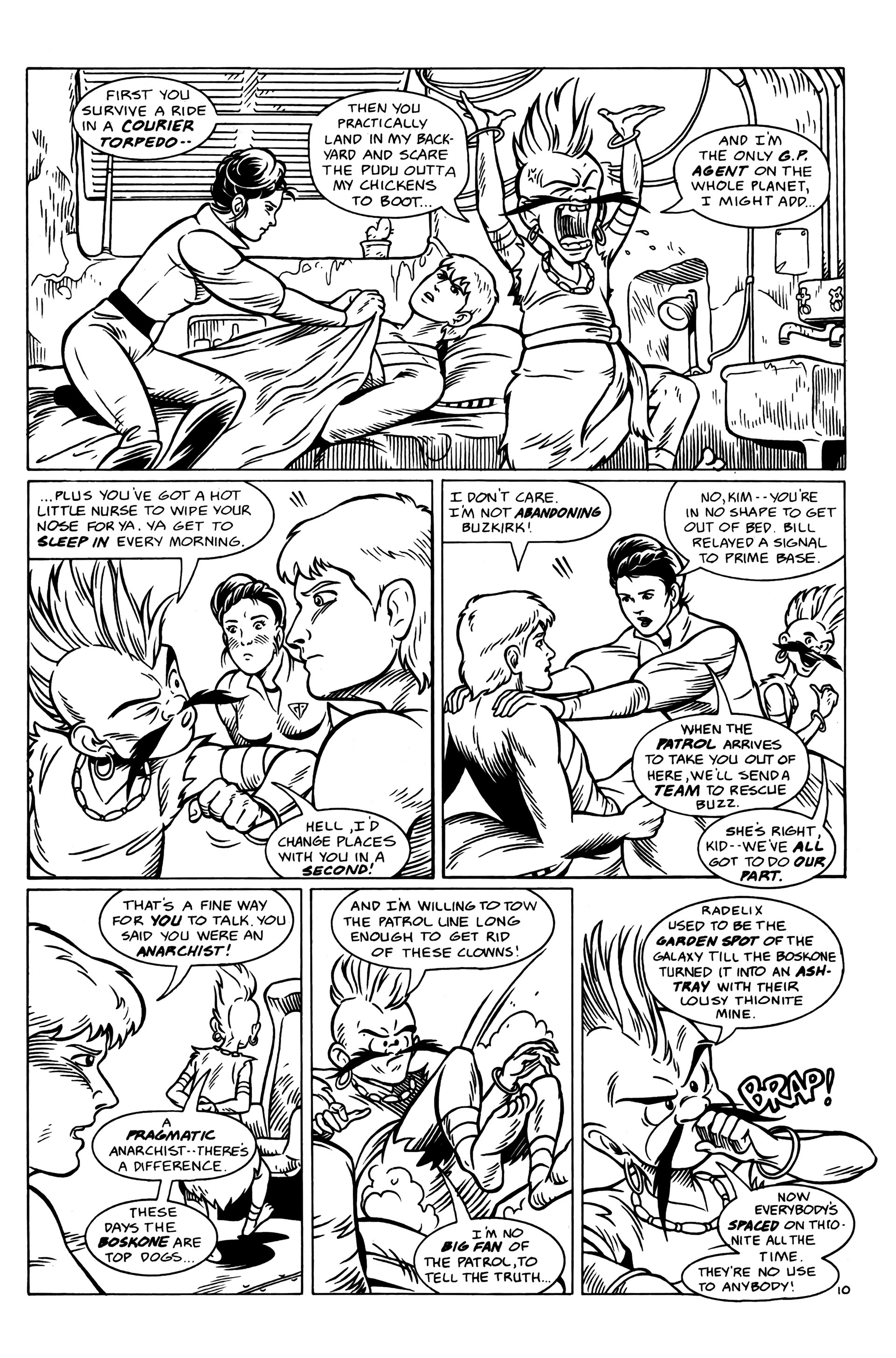 Read online Lensman: The Secret of the Lens comic -  Issue #5 - 12
