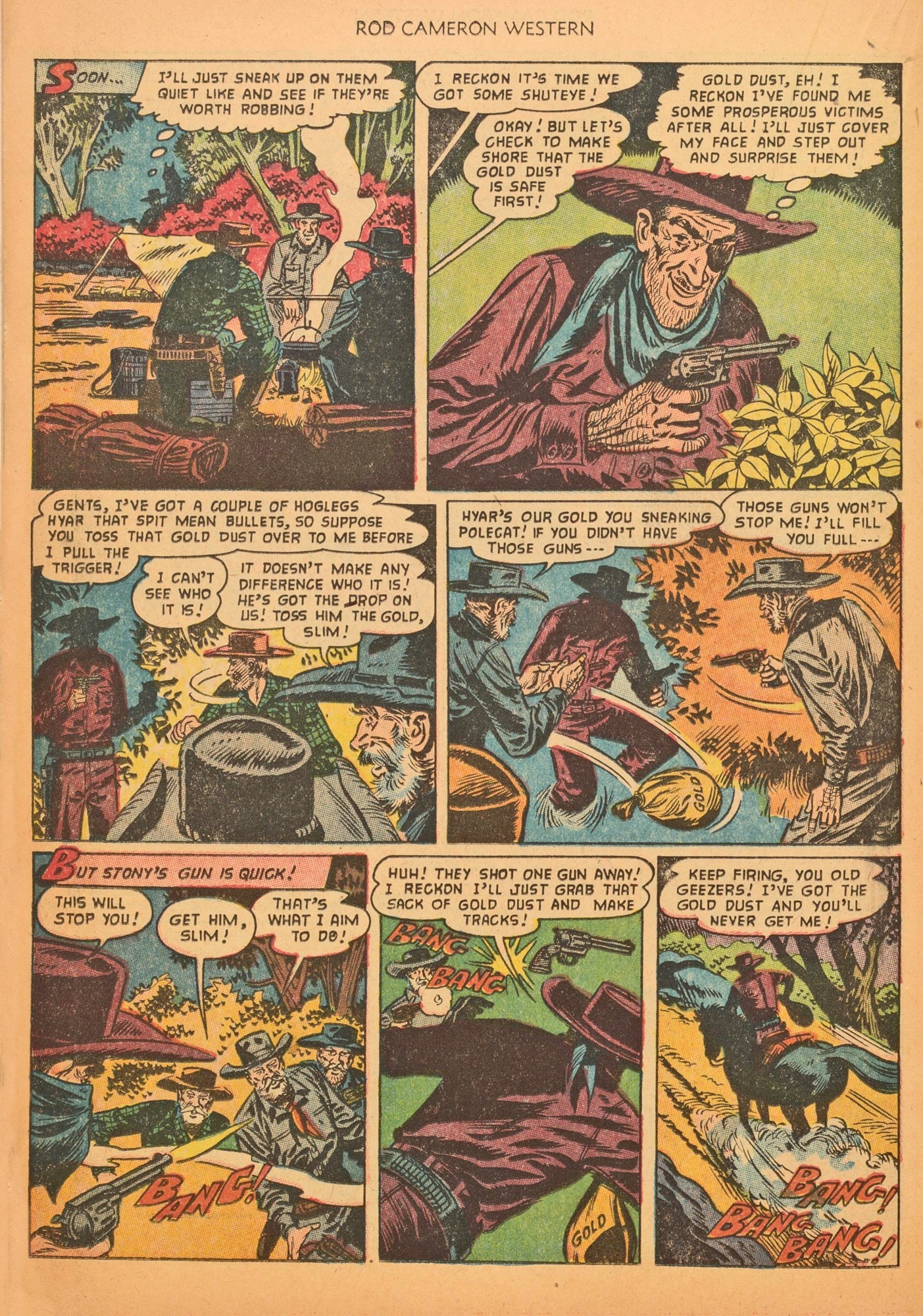 Read online Rod Cameron Western comic -  Issue #20 - 18