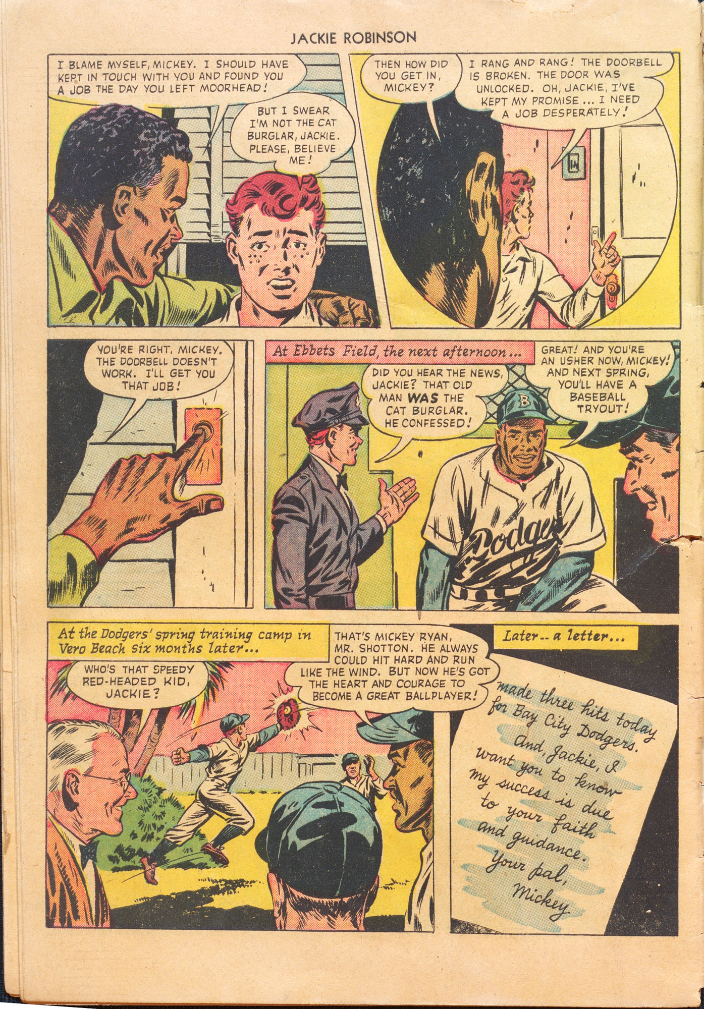Read online Jackie Robinson comic -  Issue #4 - 33