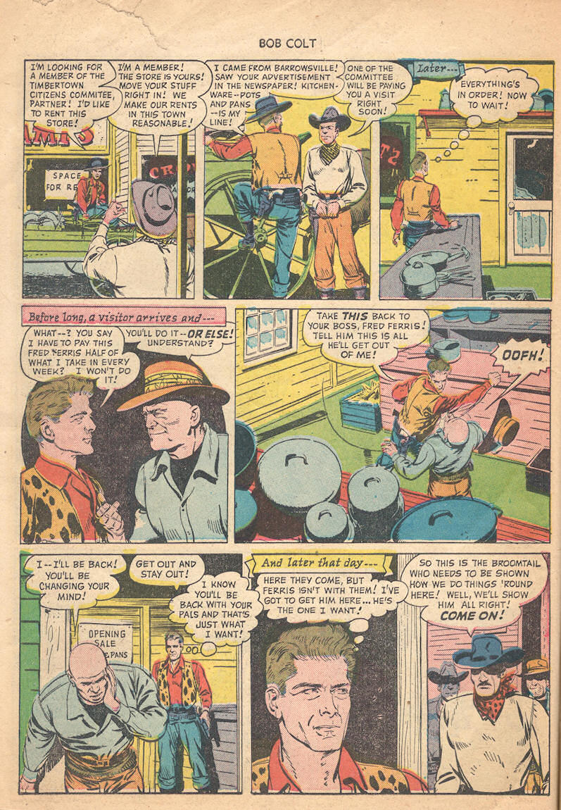 Read online Bob Colt Western comic -  Issue #1 - 10